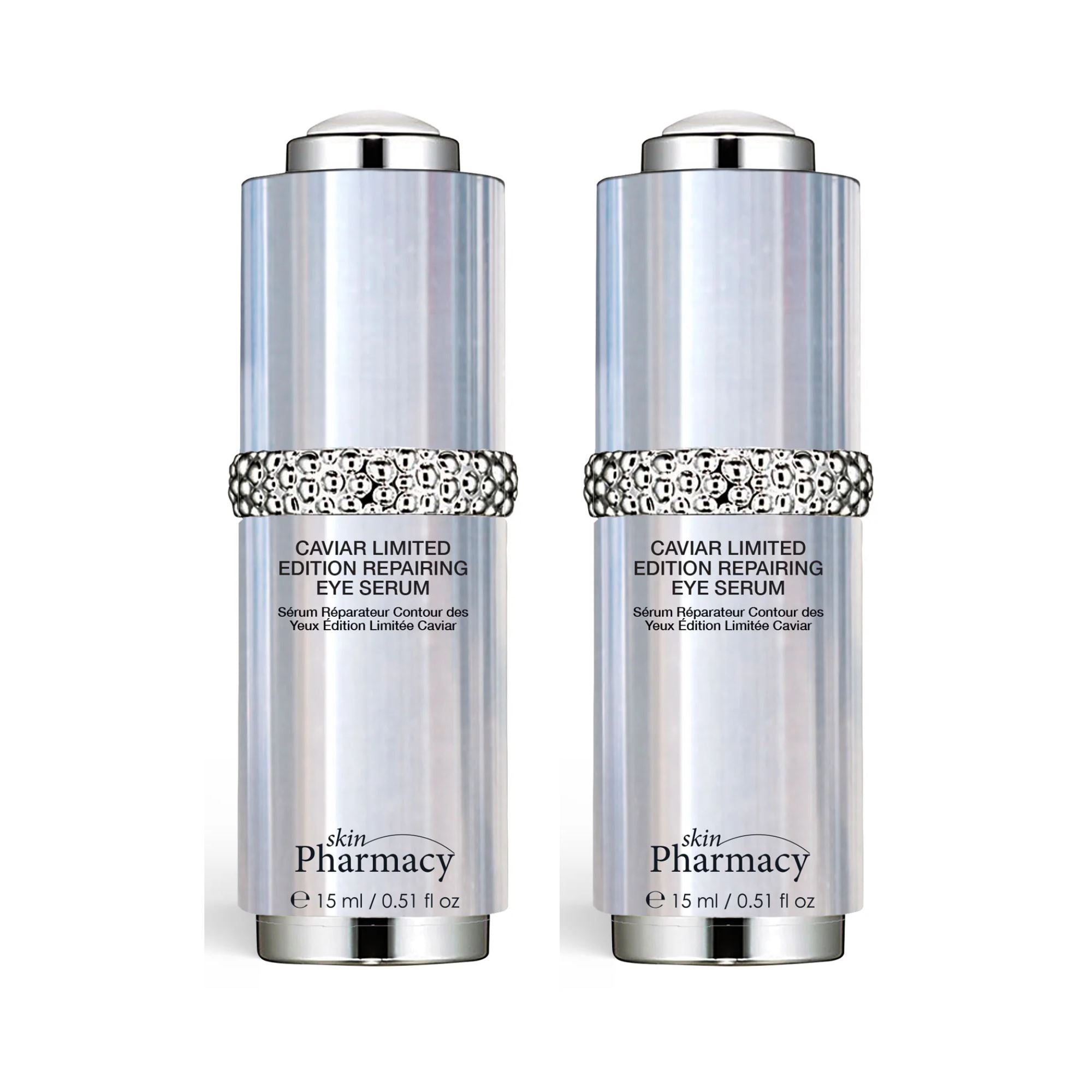 Caviar Anti-Ageing Repairing Eye Serum 15ml Twin Value Savings Pack