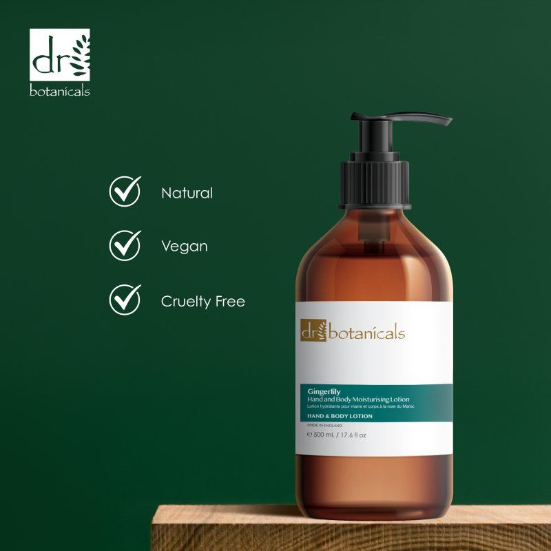 Lotion hydratante pour les mains et le corps Gingerlily 500 ml