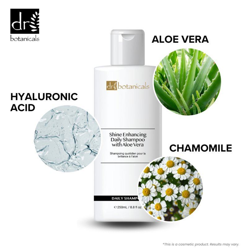 Aloe Vera Shine Enhancing Daily Shampoo 250ml - skinChemists