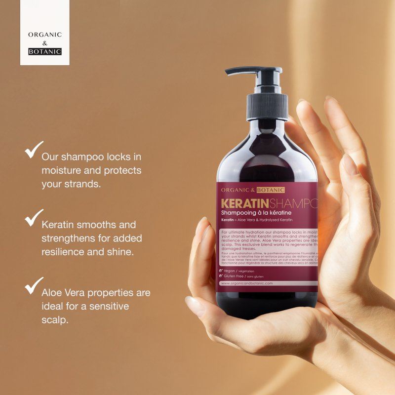 Keratin-Shampoo 500 ml