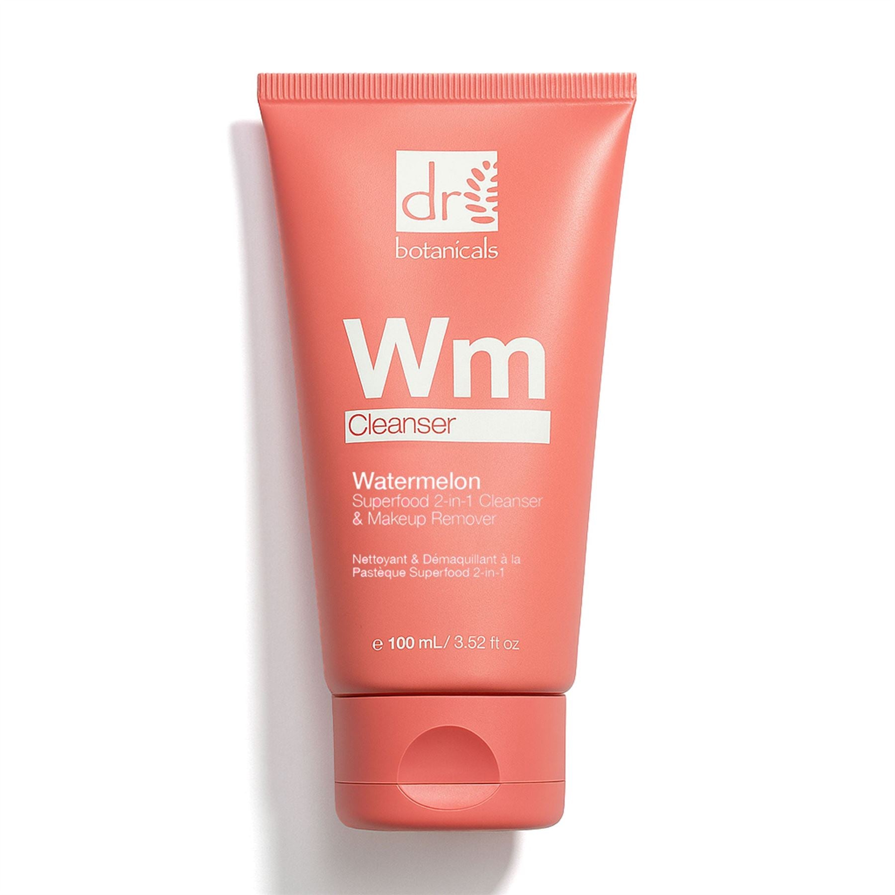 Watermelon Superfood 2-in-1 Cleanser & Makeup Remover 100ml with Glycolic Acid, Salicylic Acid and Lactic Acid