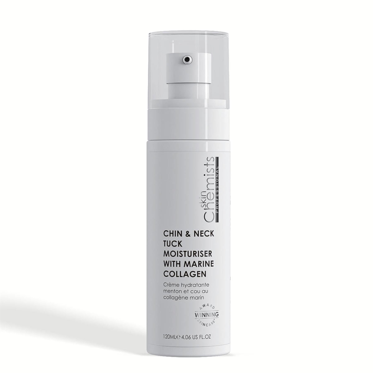 Feuchtigkeitspflege mit marinem Kollagen zur Straffung von Kinn und Hals 120ml