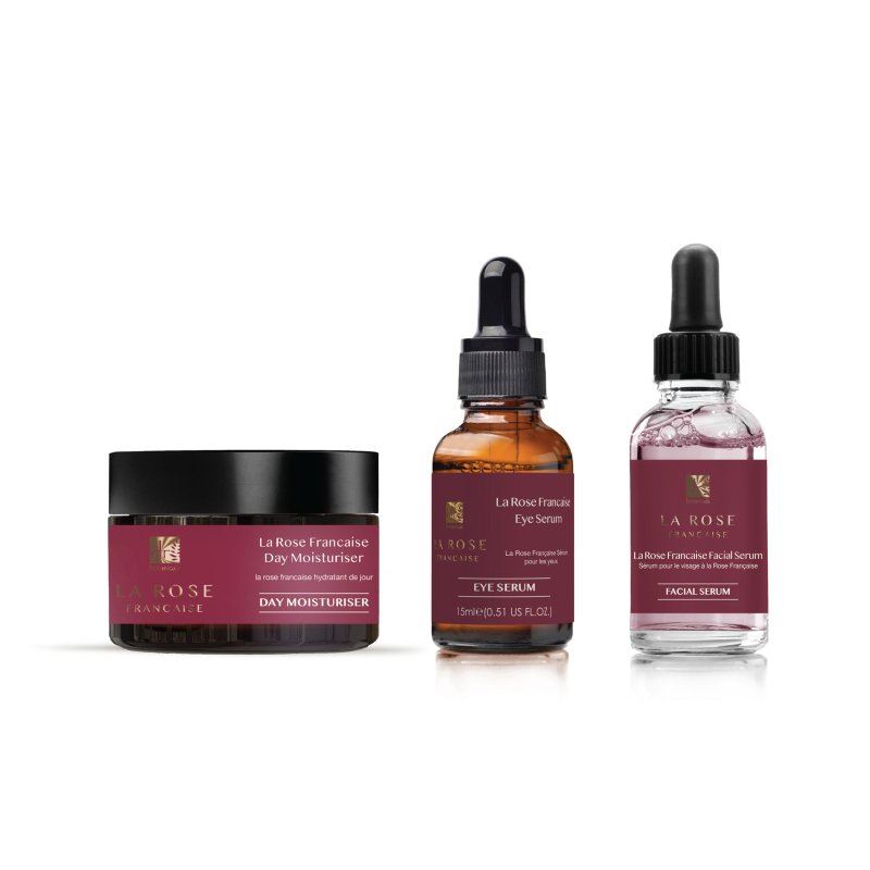 La Rose Française Day Moisturiser, Facial Serum, Eye Serum - skinChemists