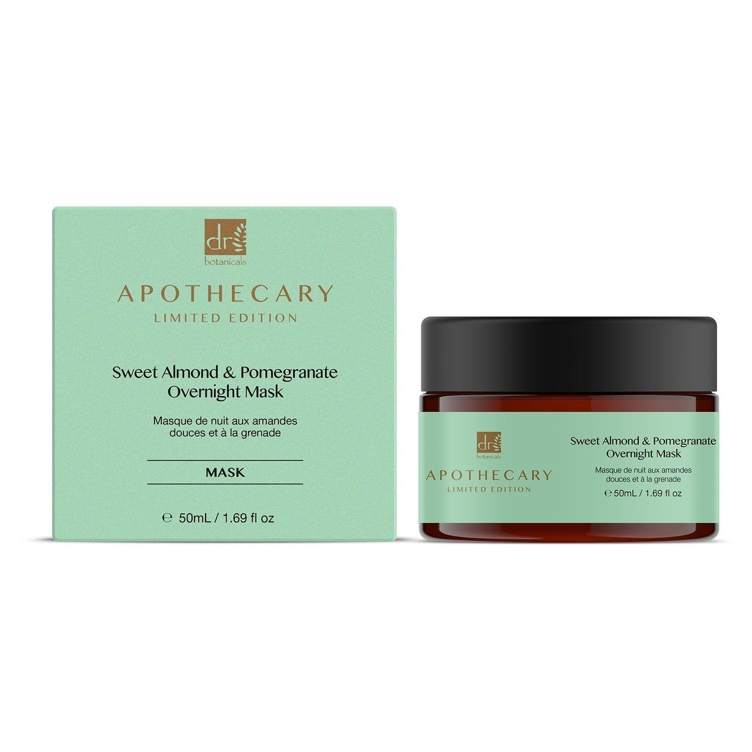 Sweet Almond & Pomegranate Overnight Mask 50ml Twin Value Savings Pack
