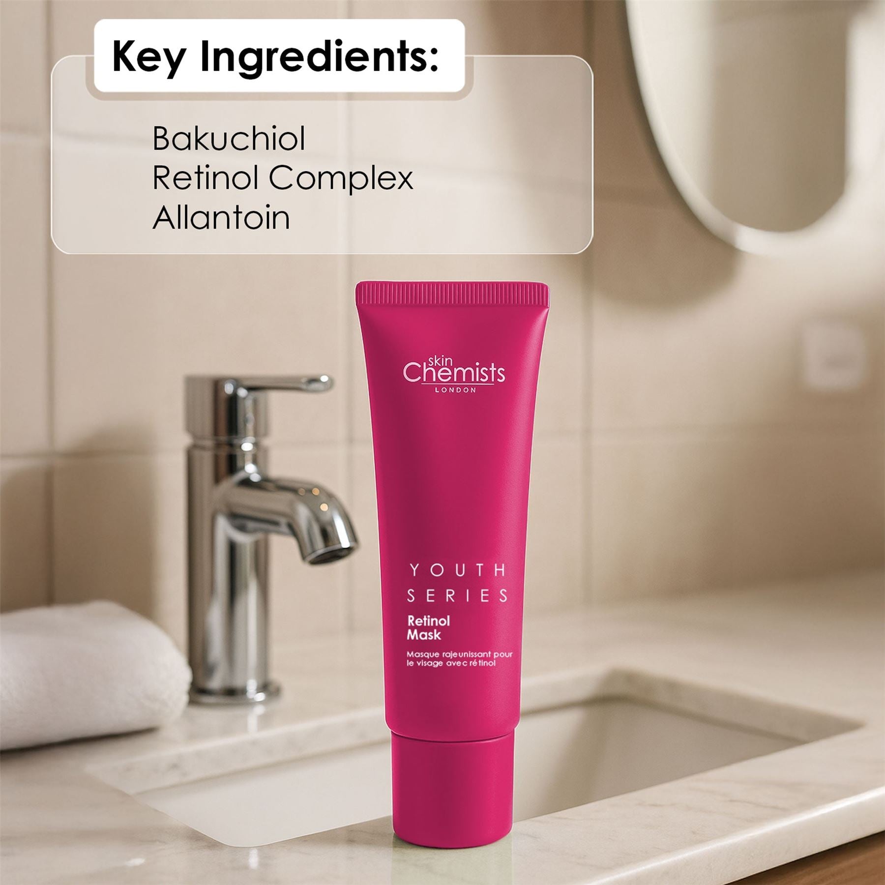 Masque au rétinol et au bakuchiol Youth Series 50 ml