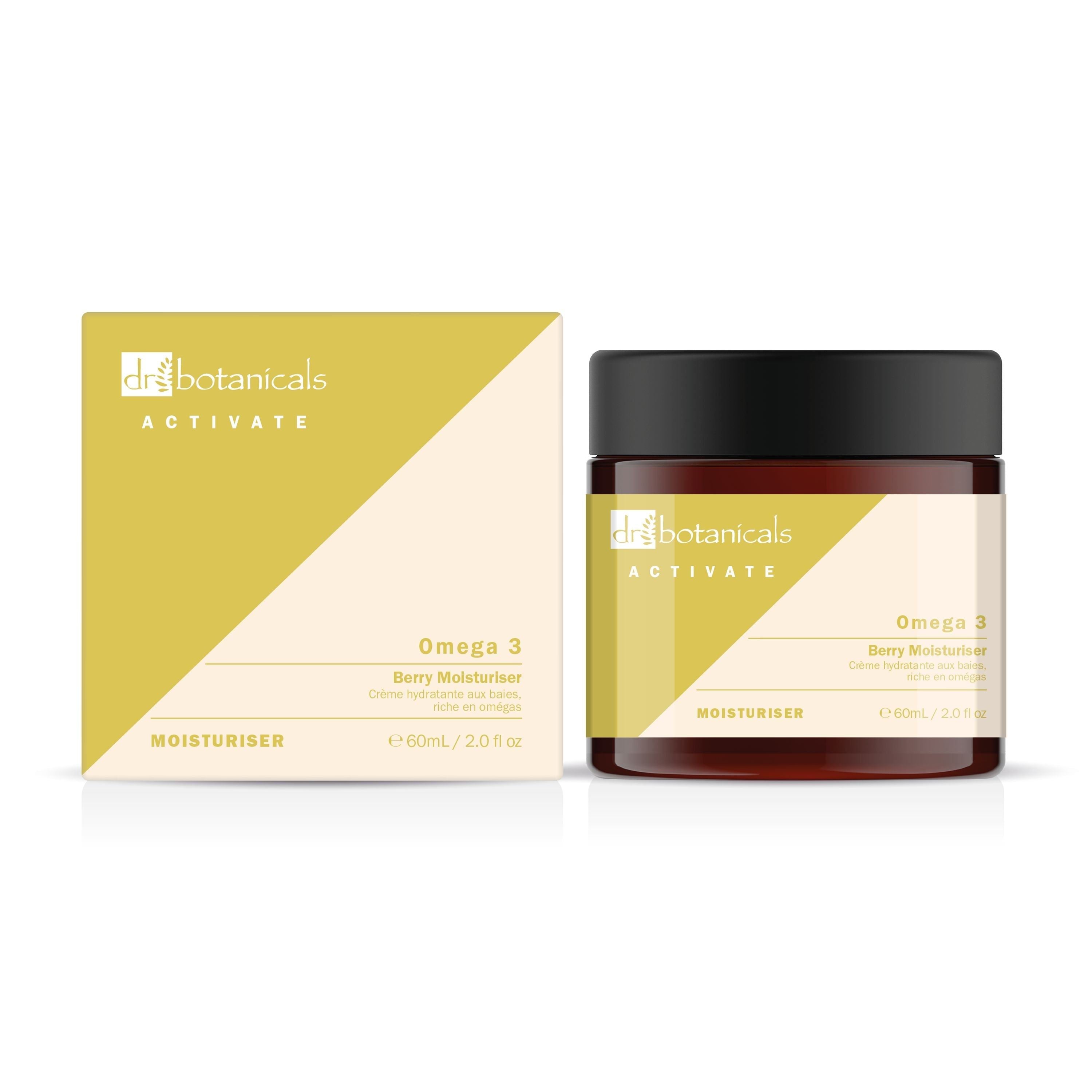 Activate Omega 3 Berry Moisturiser 60ml Twin Value Savings Pack