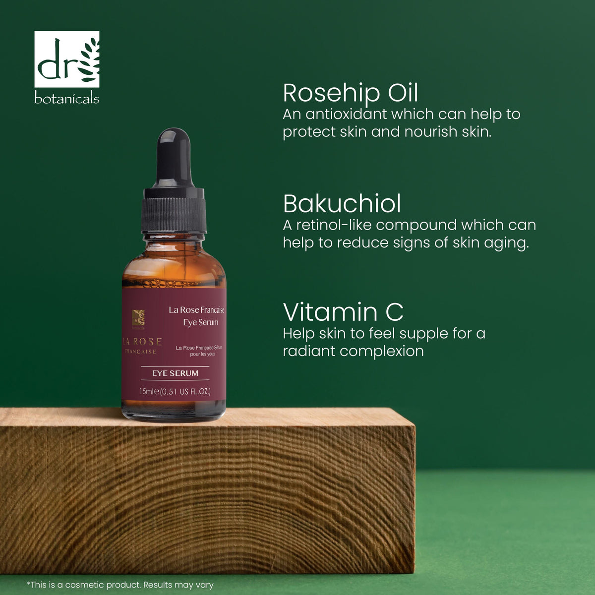 Dr Botanicals La Rose Francaise Duo Moisturiser & Eye Serum Kit - skinChemists