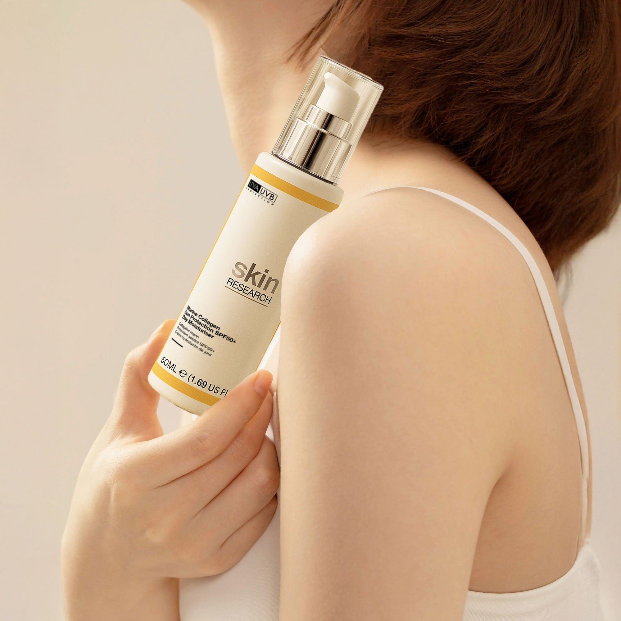 Skin Research Sun Protection SPF 50 Day Moisturiser 50ml - skinChemists