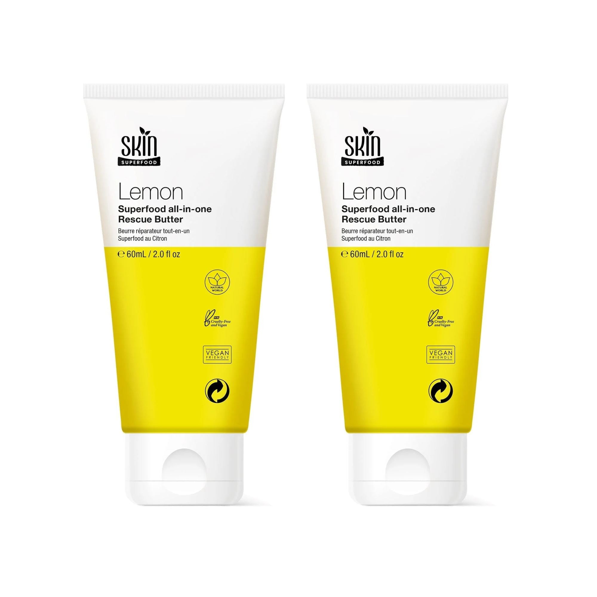 Zitronen-Superfood-Rettungsbutter 60 ml Doppel-Sparpackung