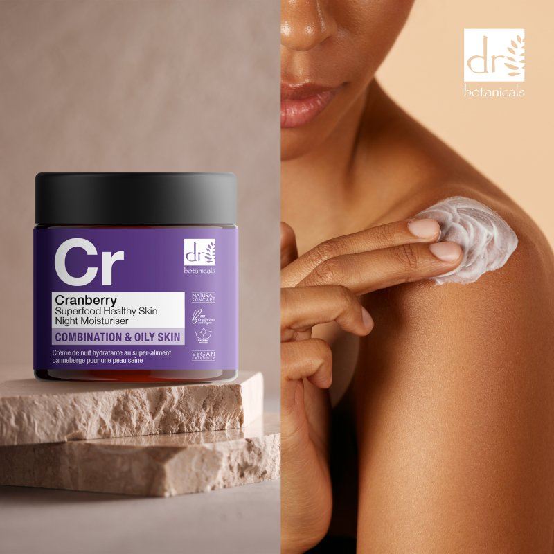 Cranberry Night Moisturiser 60ml - skinChemists
