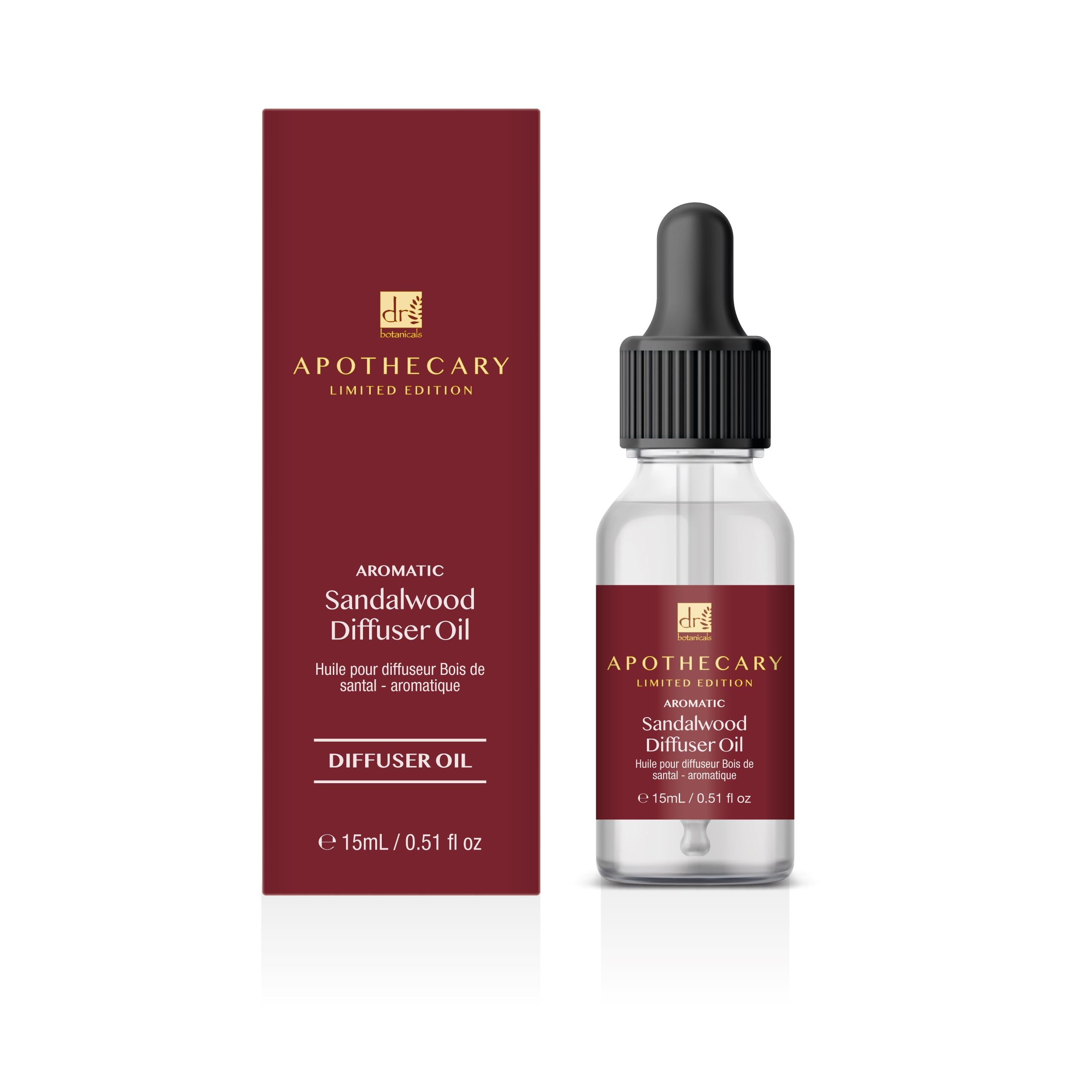 Aromatic Sandalwood Diffuser Oil 15ml Twin Value Savings Pack