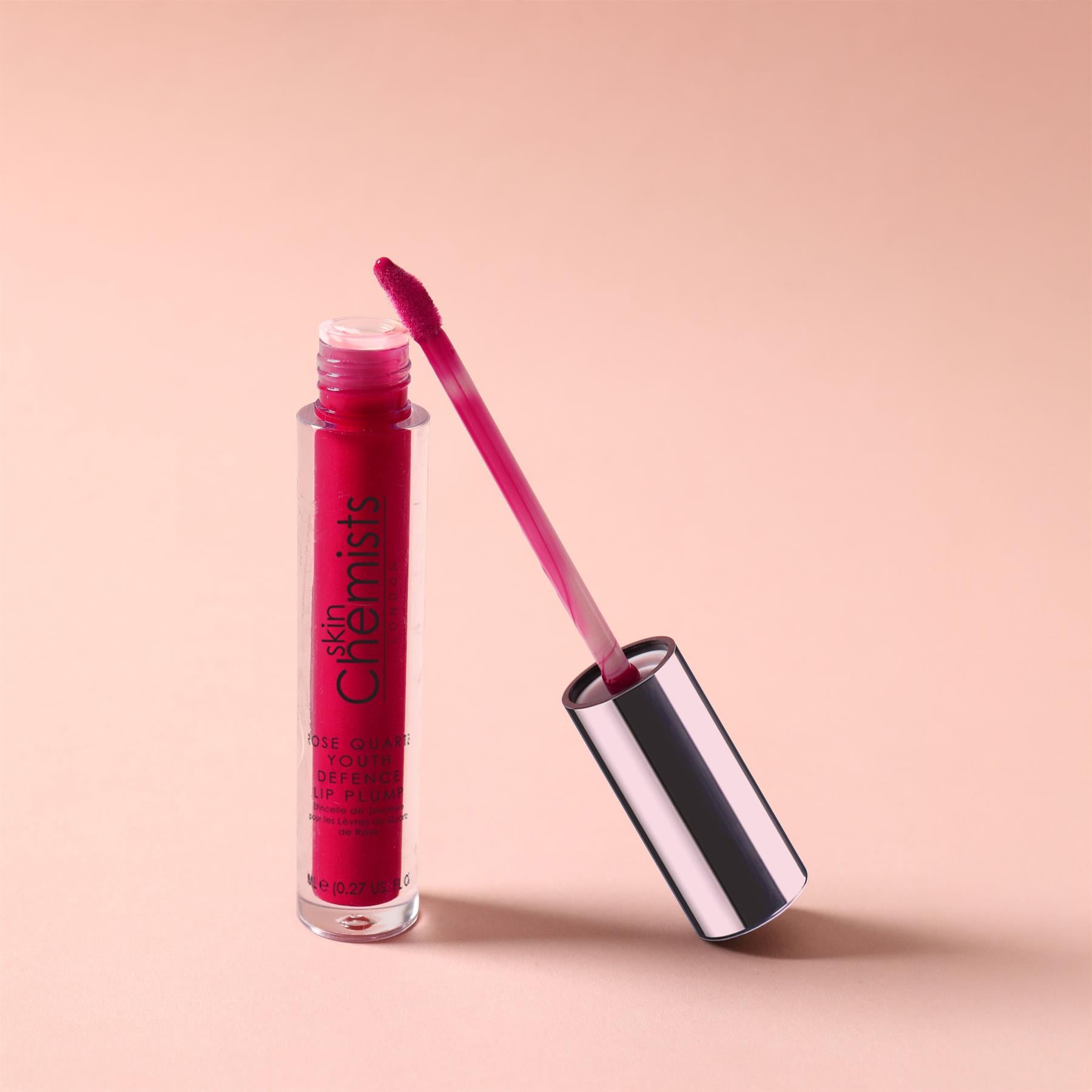 Voluminizador de labios antiedad Rose Quartz Youth Defence n.º 66 con aceite de rosa original 8ml