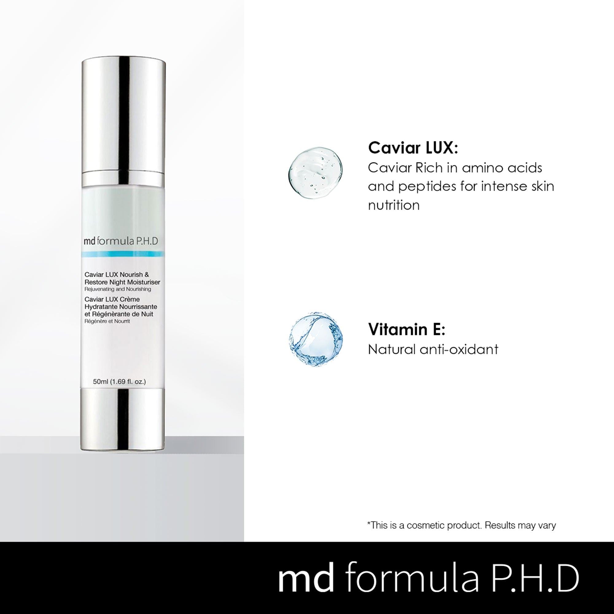Anti-Ageing Caviar Lux Nourish & Restore Nachtcreme 50 ml