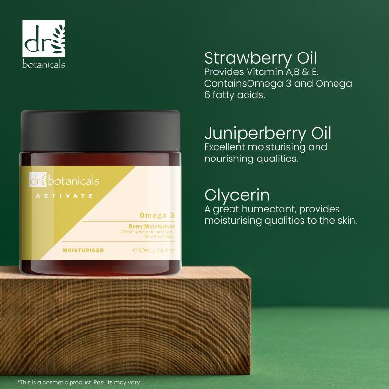 Activate Omega 3 Berry Moisturiser 60ml - skinChemists