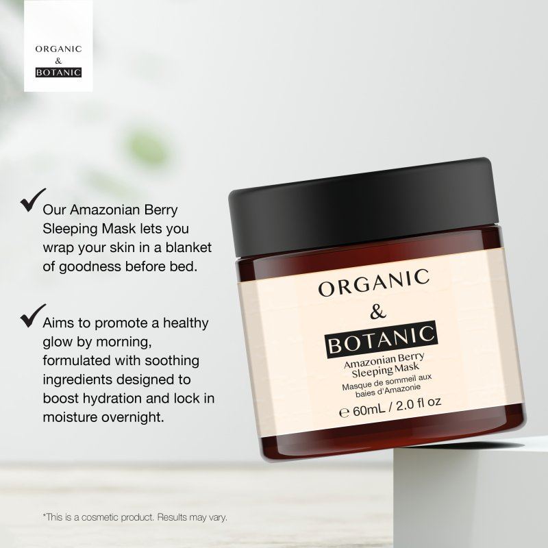 Masque de nuit aux baies d'Amazonie 60 ml