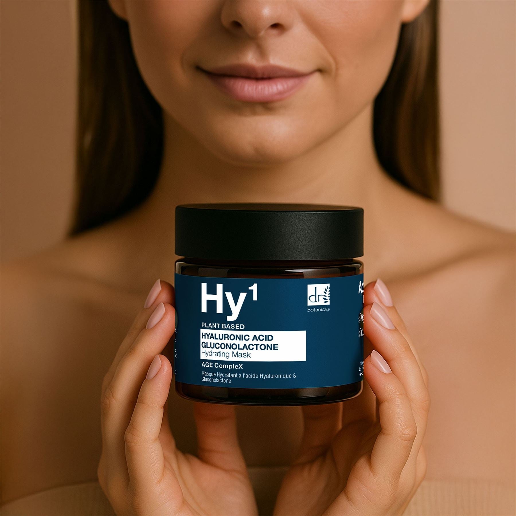 Hochwertige Hyaluronsäure 1 % & Gluconolacton Maske 60 ml
