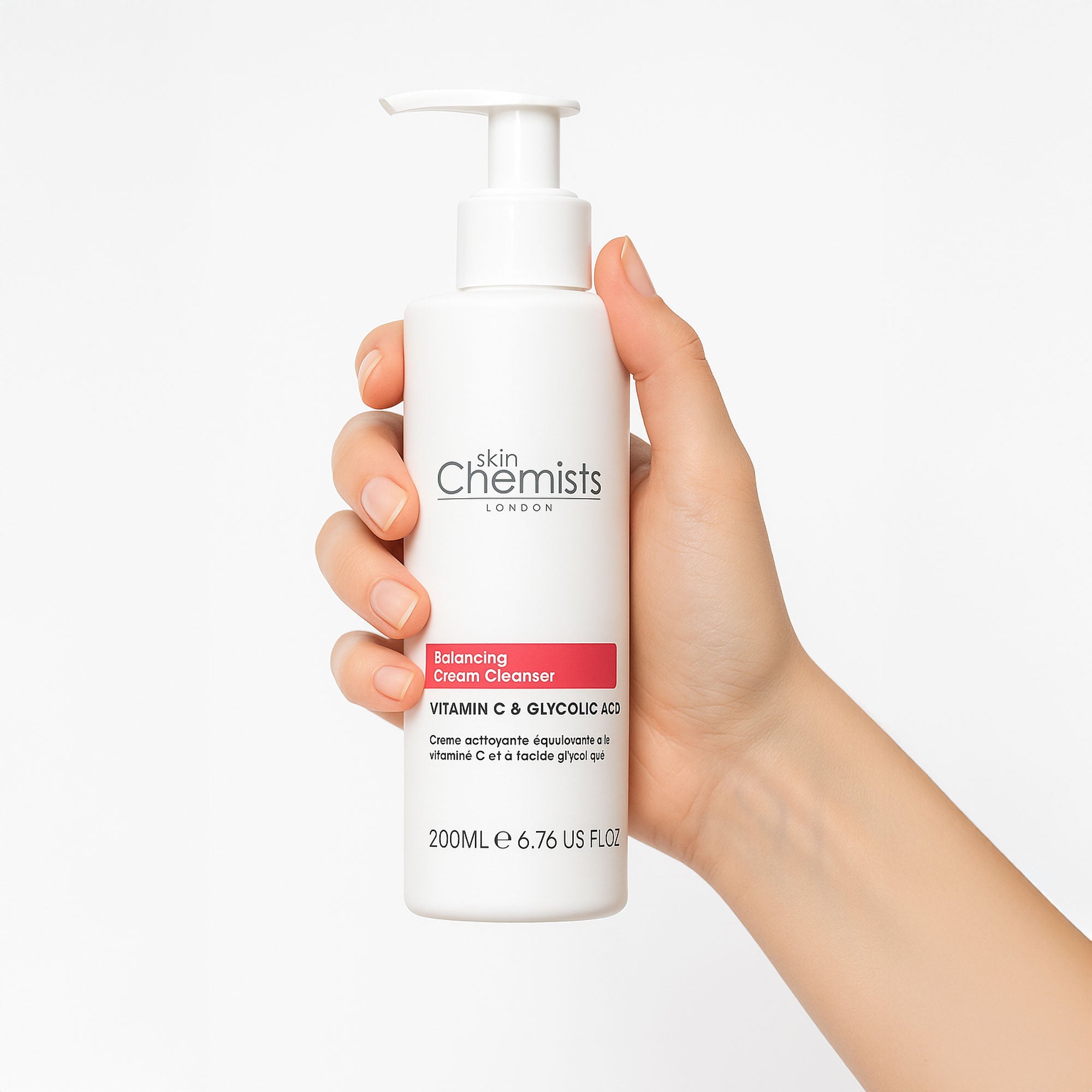 Balancing Vitamin C & Glycolic Acid Cream Cleanser 200ml