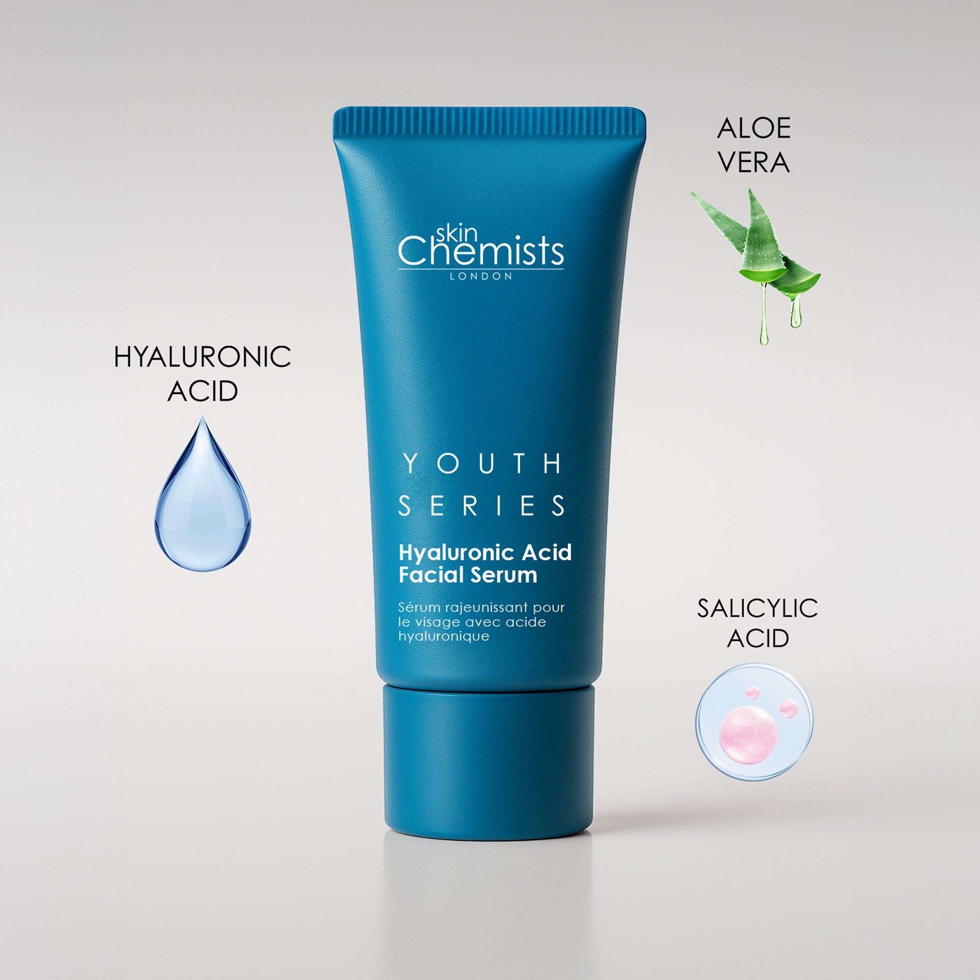 skinChemists Hyaluronic Acid Facial Serum 30ml