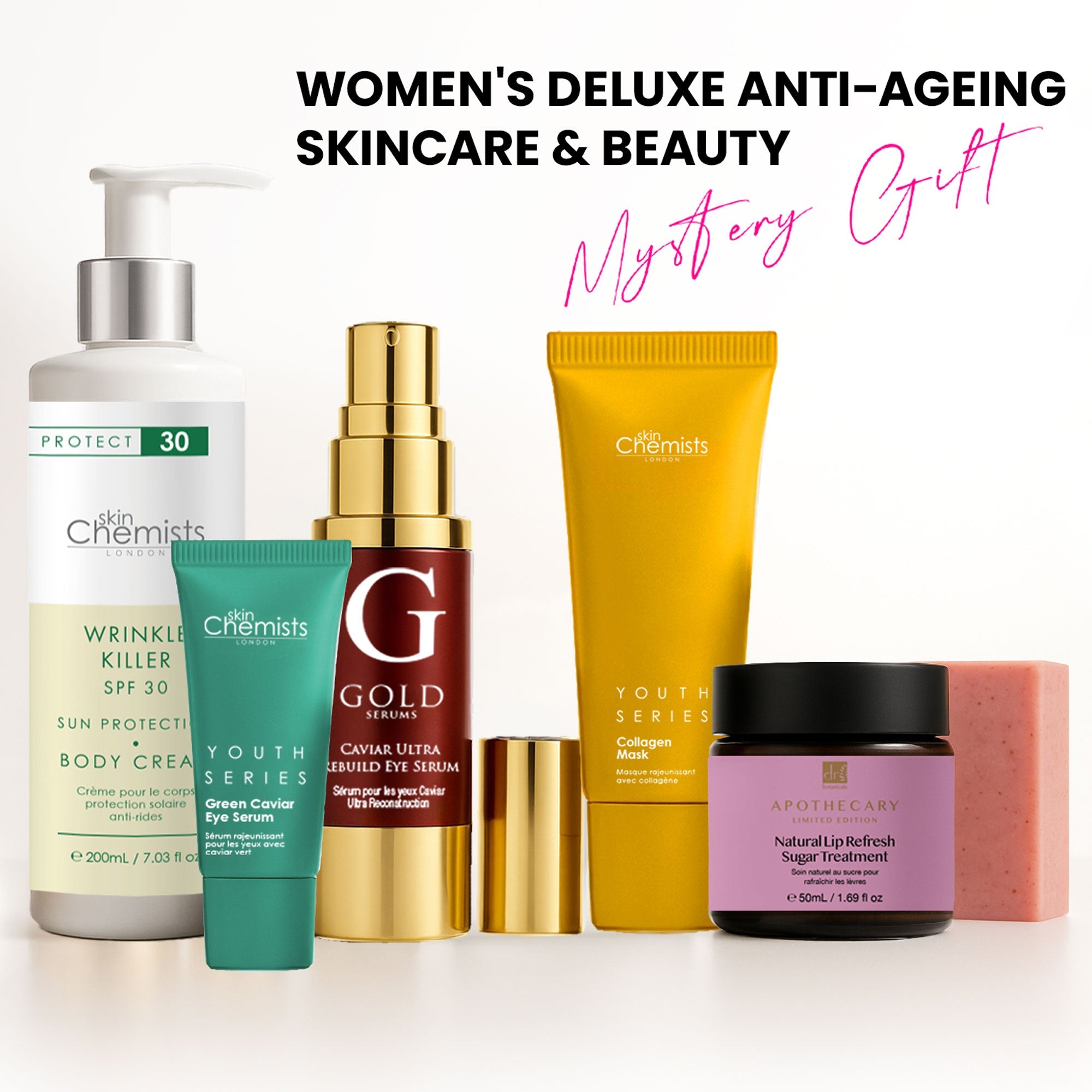 Advanced Women's Deluxe Anti-Ageing Skincare & Beauty Mystery Gift Box