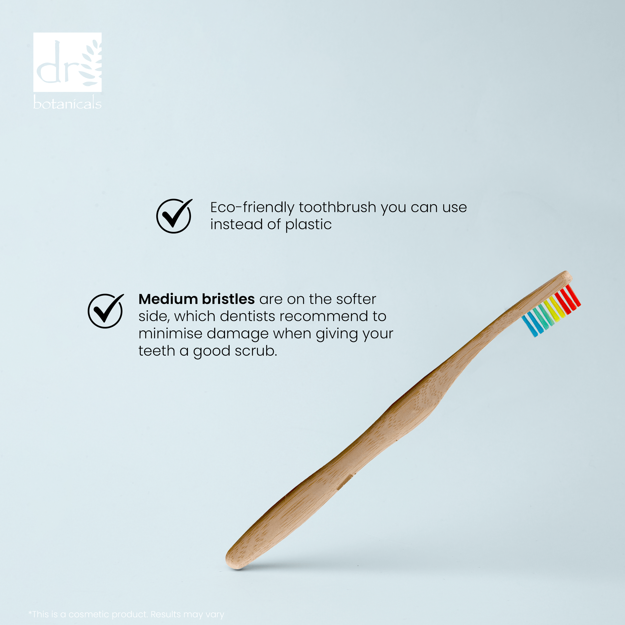 Bamboo Toothbrush Rainbow