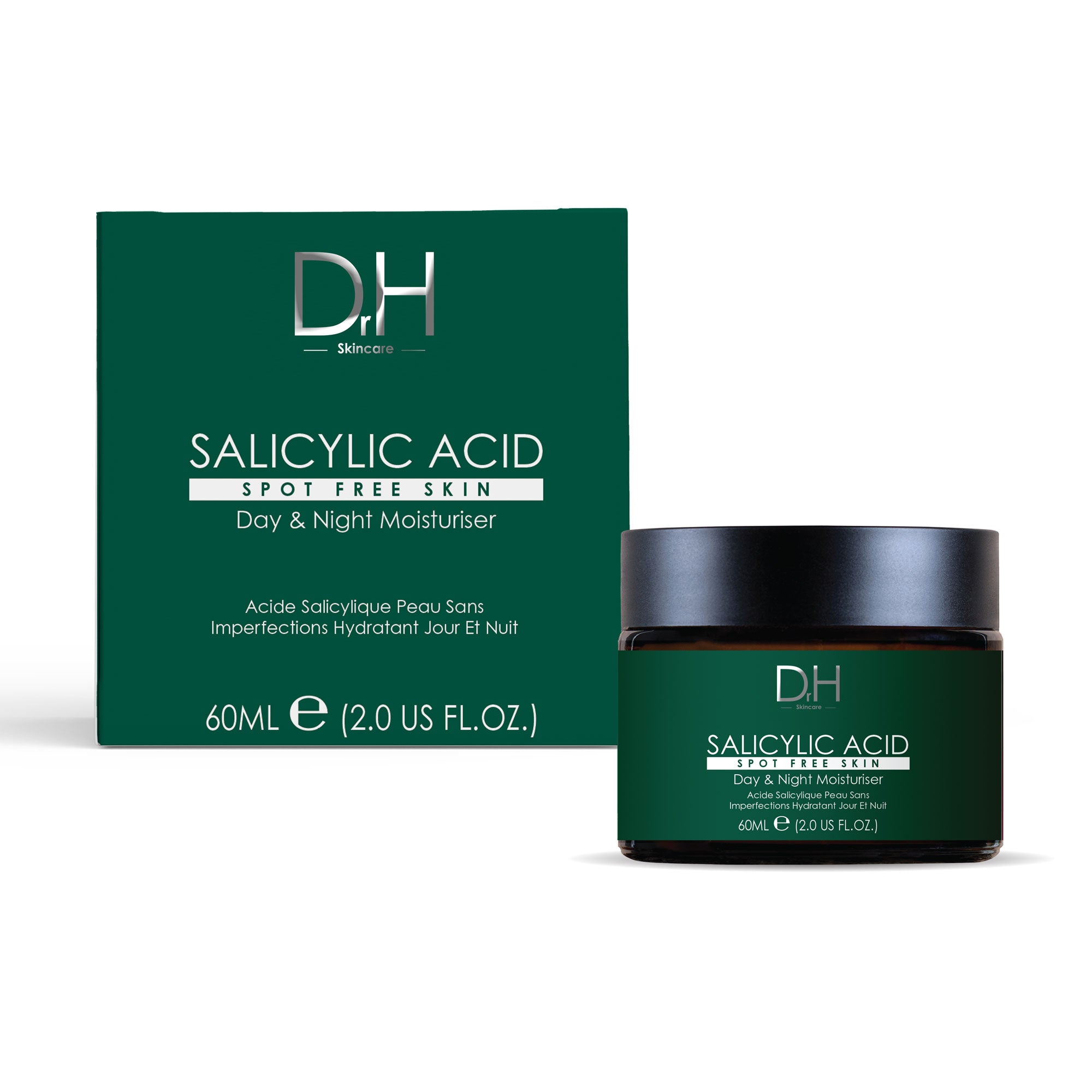 Dr H Salicylic Acid Day & Night Moisturiser 50ml