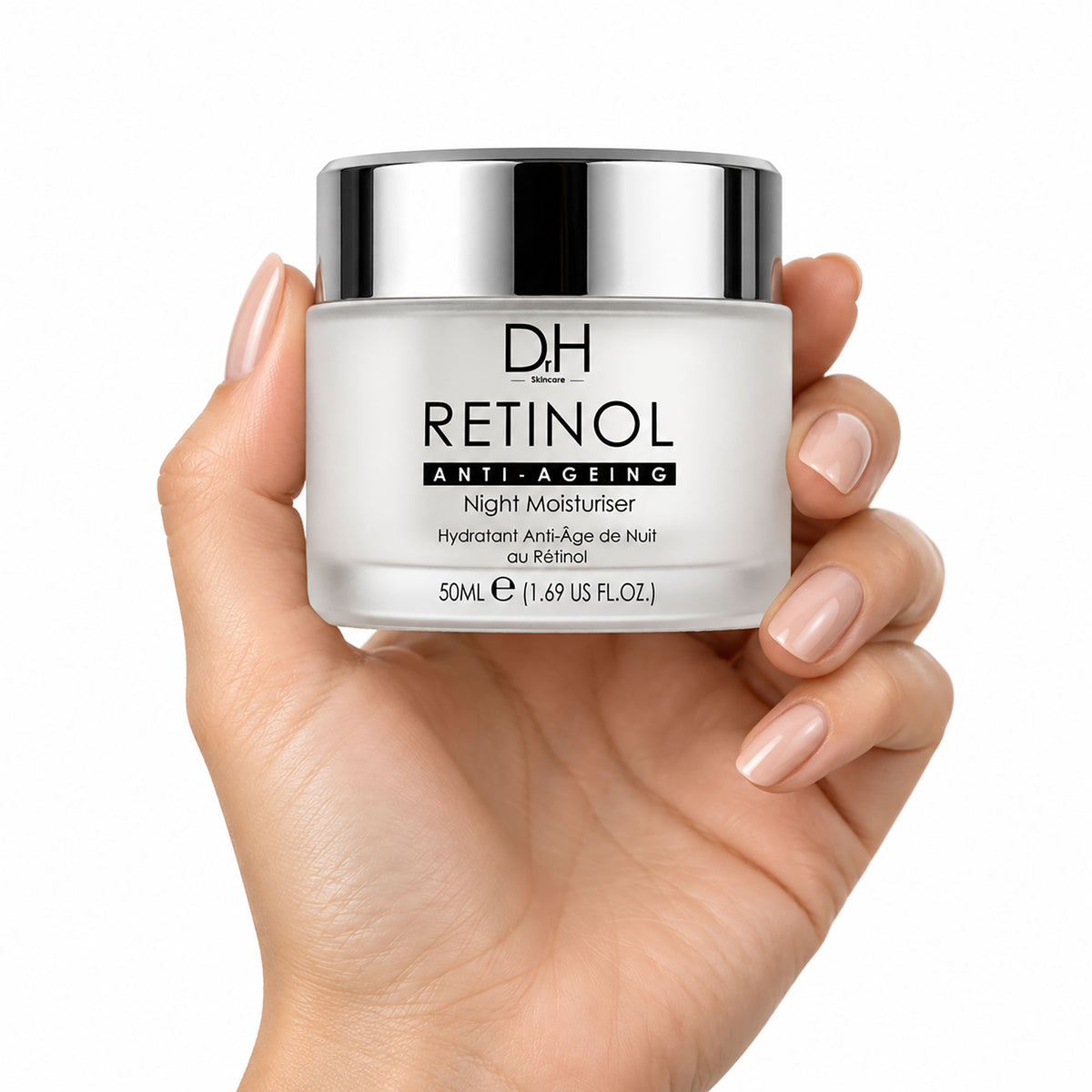 Crème hydratante de nuit anti-âge au rétinol, 50 ml