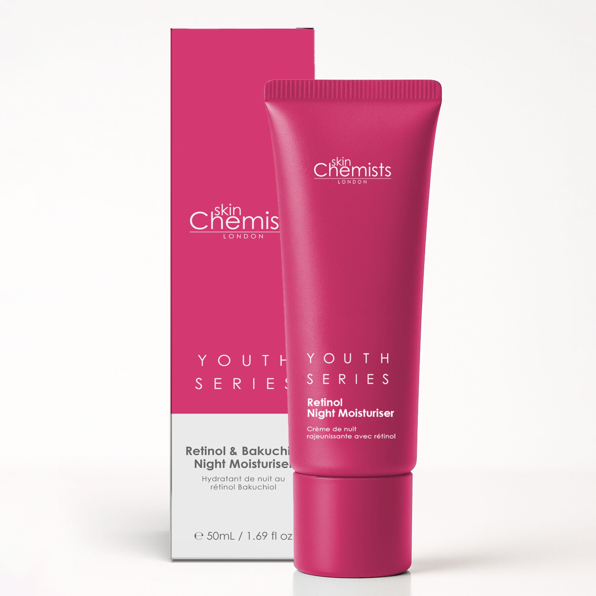 Crème de nuit au rétinol et au bakuchiol Youth Series 50 ml