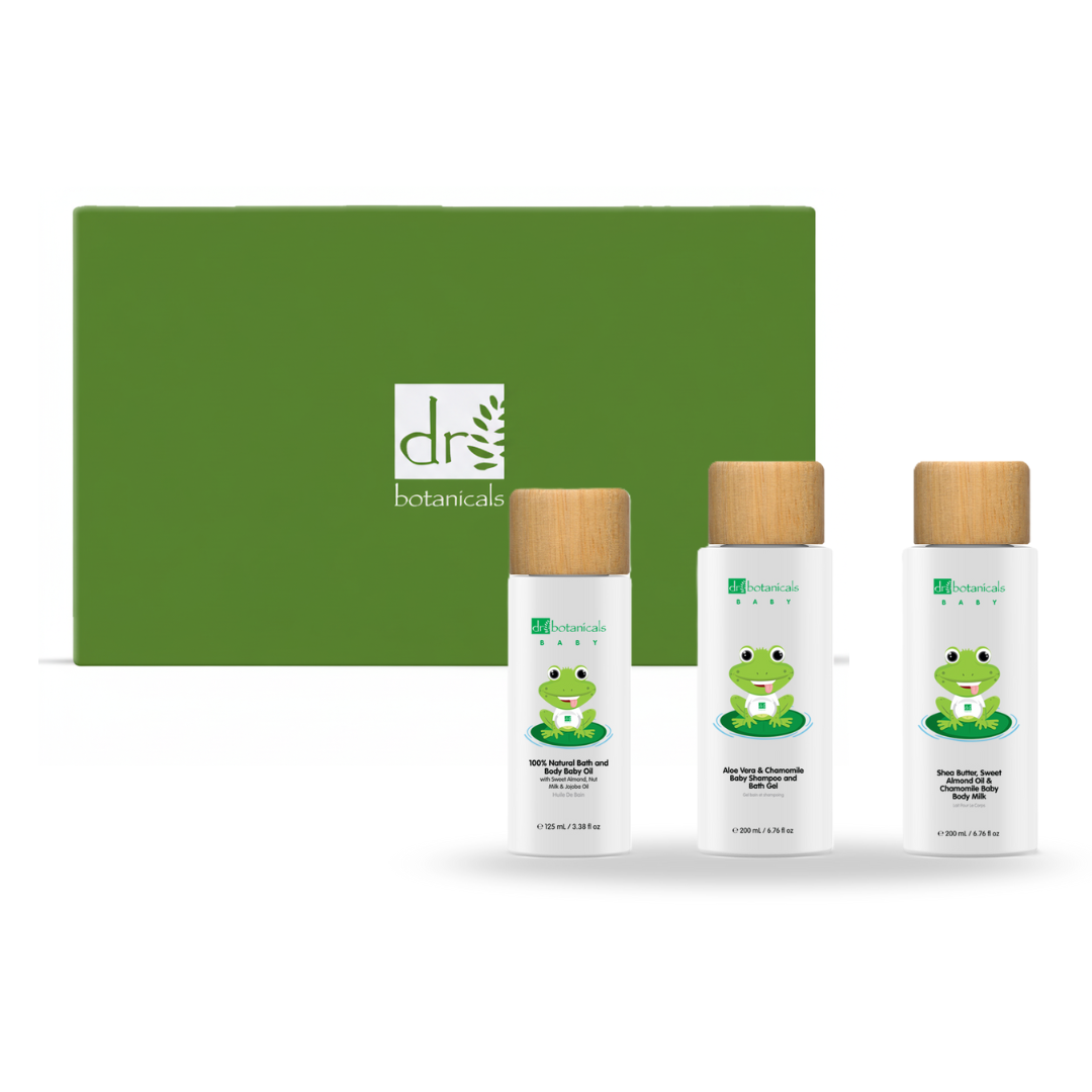 Baby Collection Shampoo & Bath Gel, Body Oil & Milk Kit