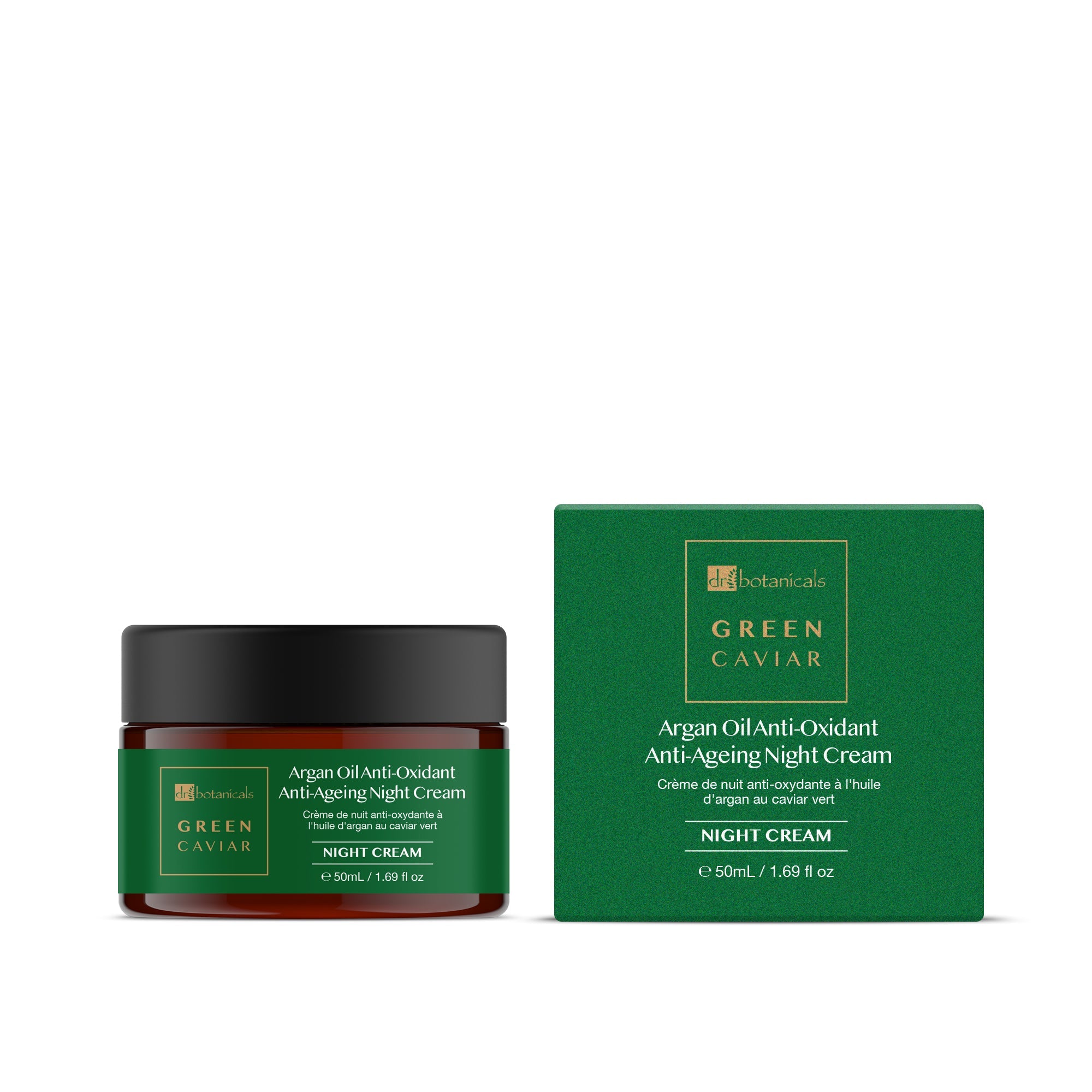 Anti-Ageing Green Caviar Night Cream & Mask