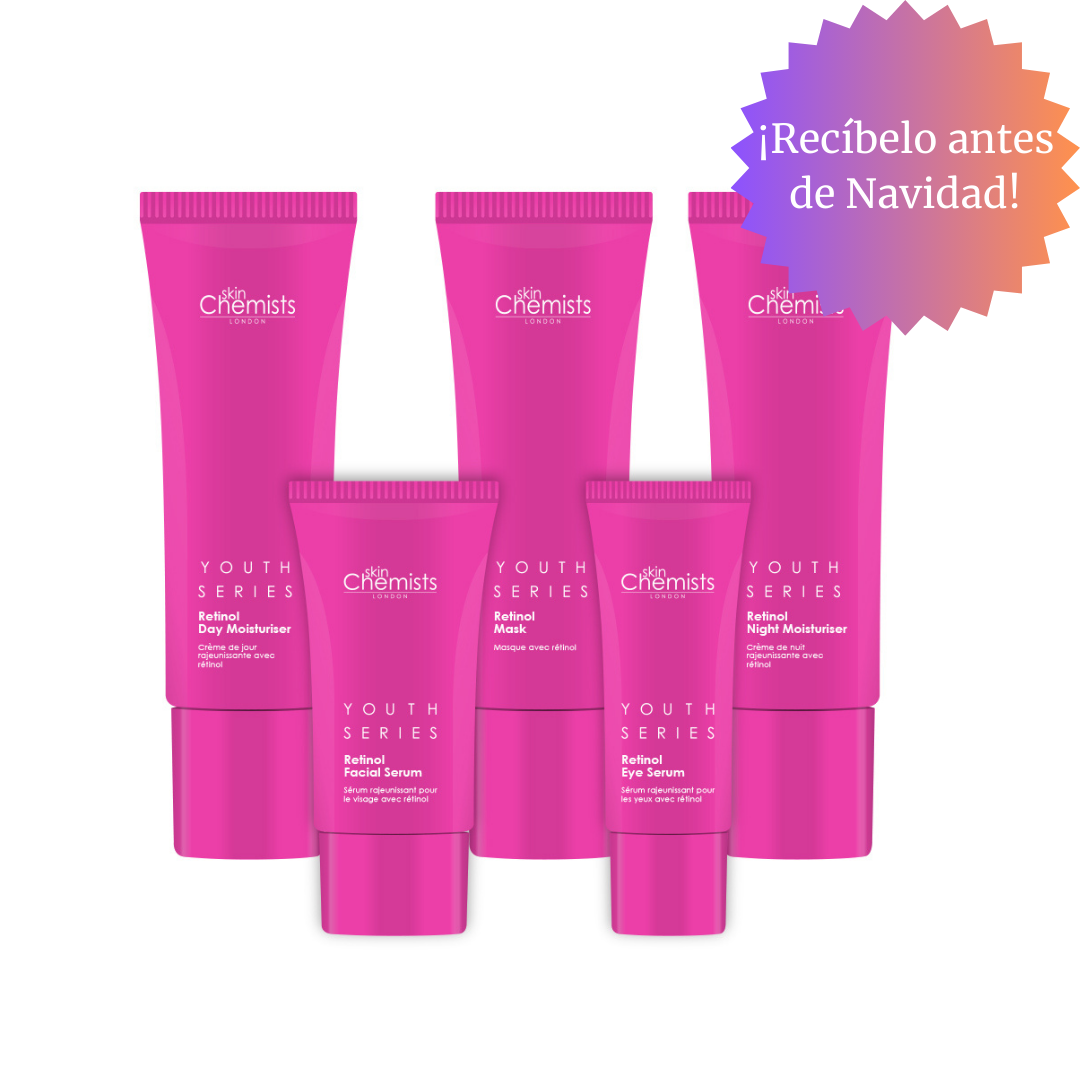 Ensemble complet des essentiels au rétinol