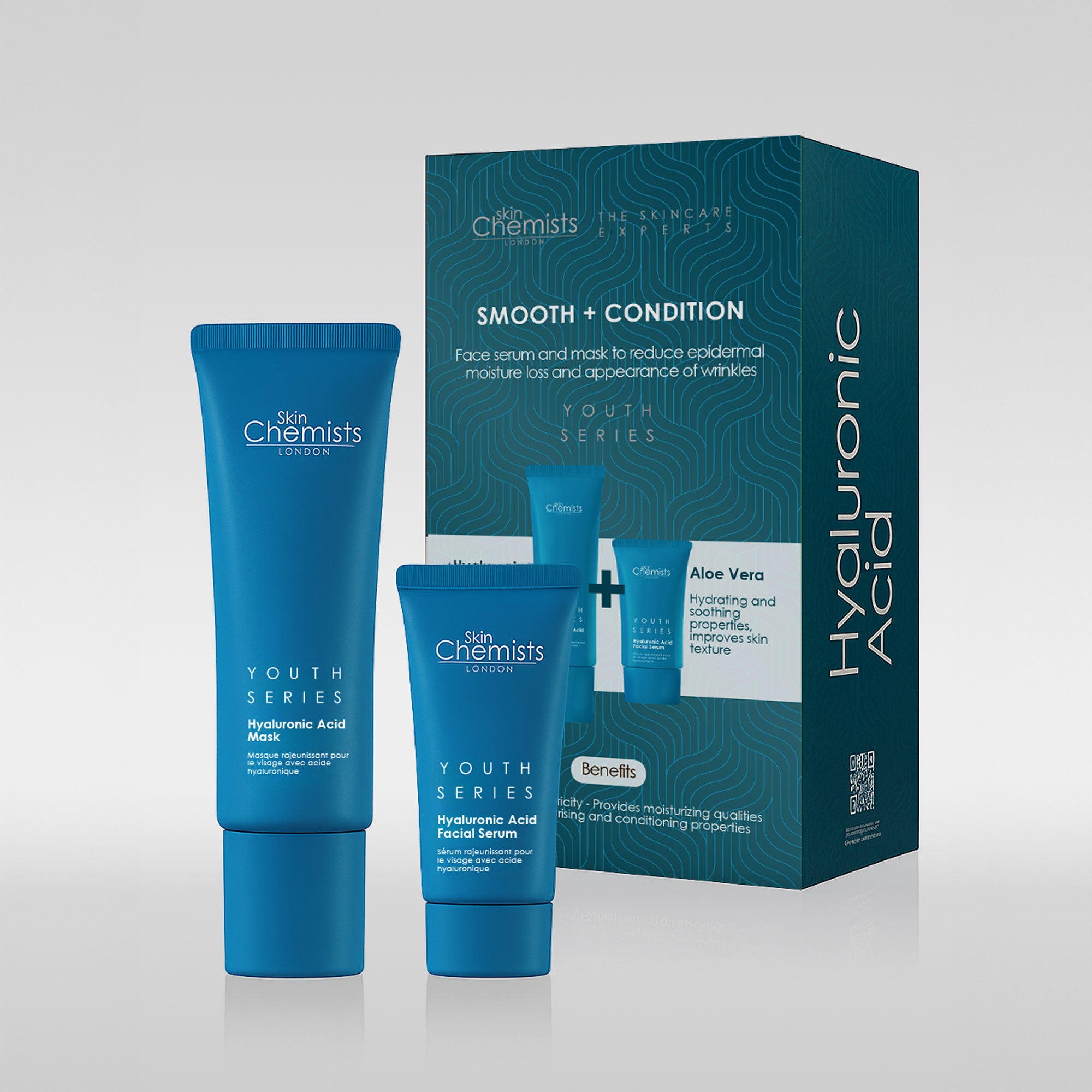 Youth Series Hyaluronic Acid Mask + Hyaluronic Acid Facial Serum 80ml