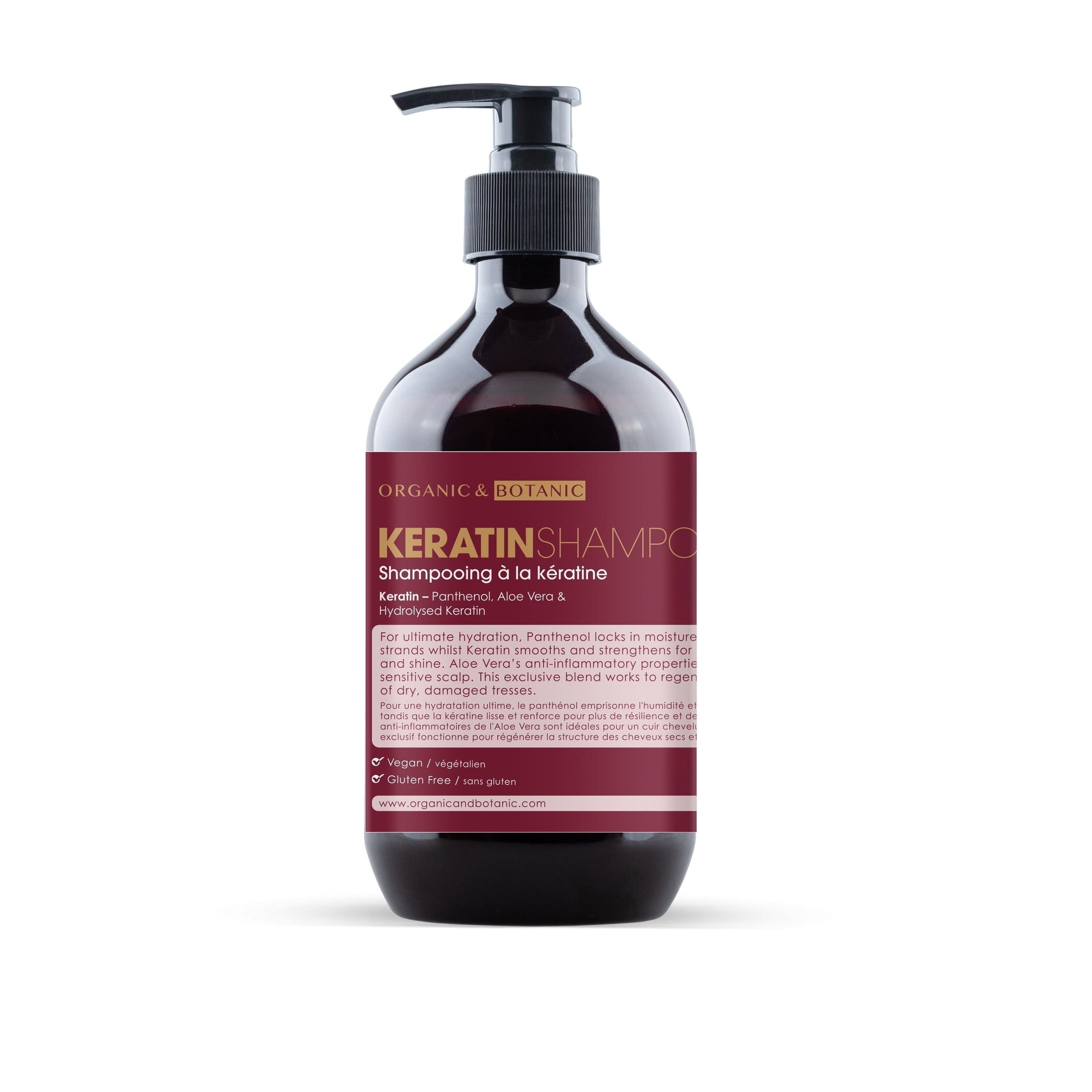 Keratin Shampoo + Conditioner Set