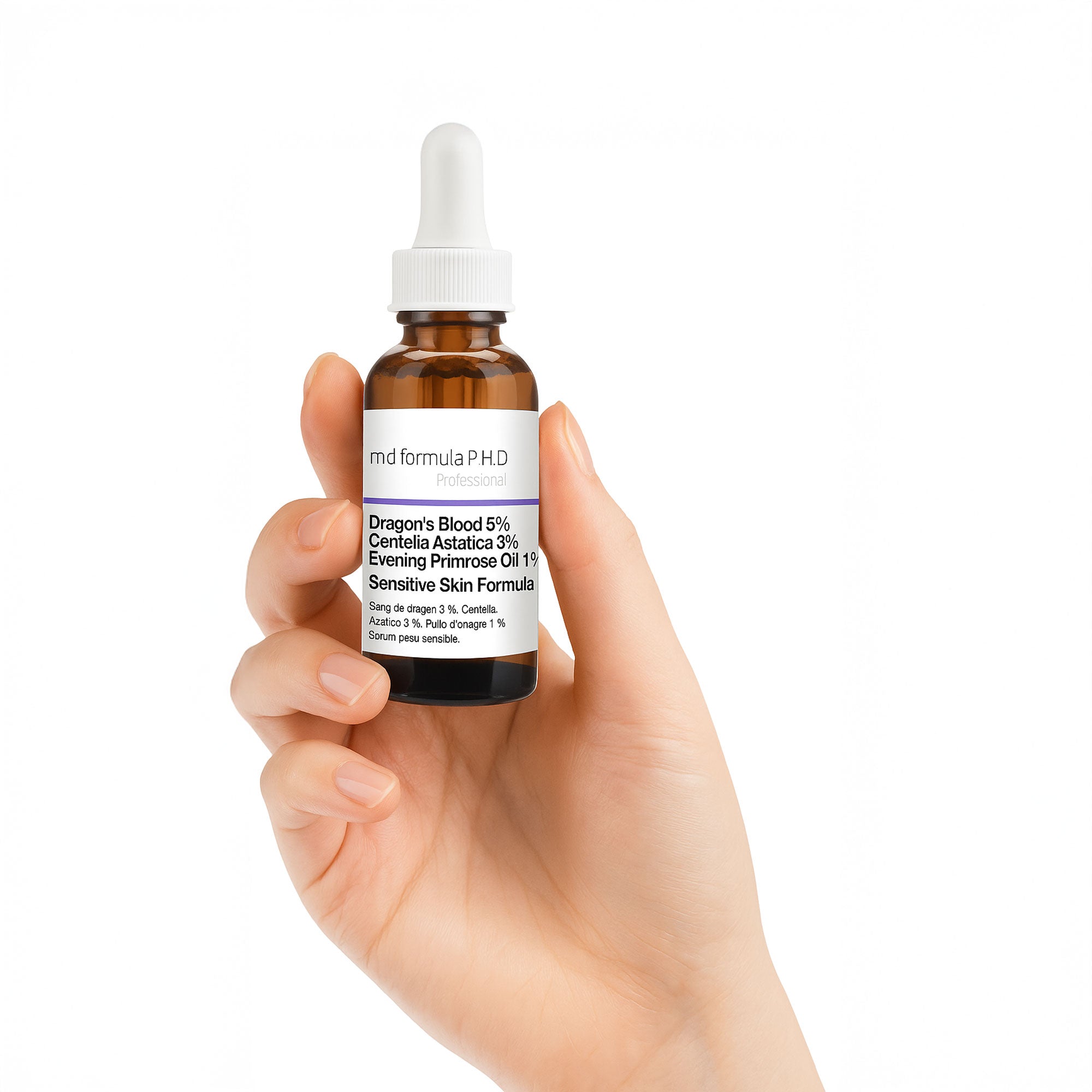 Sensitive Skin Serum Dragon's Blood 5%, Centella Asiatica 3%, Evening Primrose Oil 1% 30ml