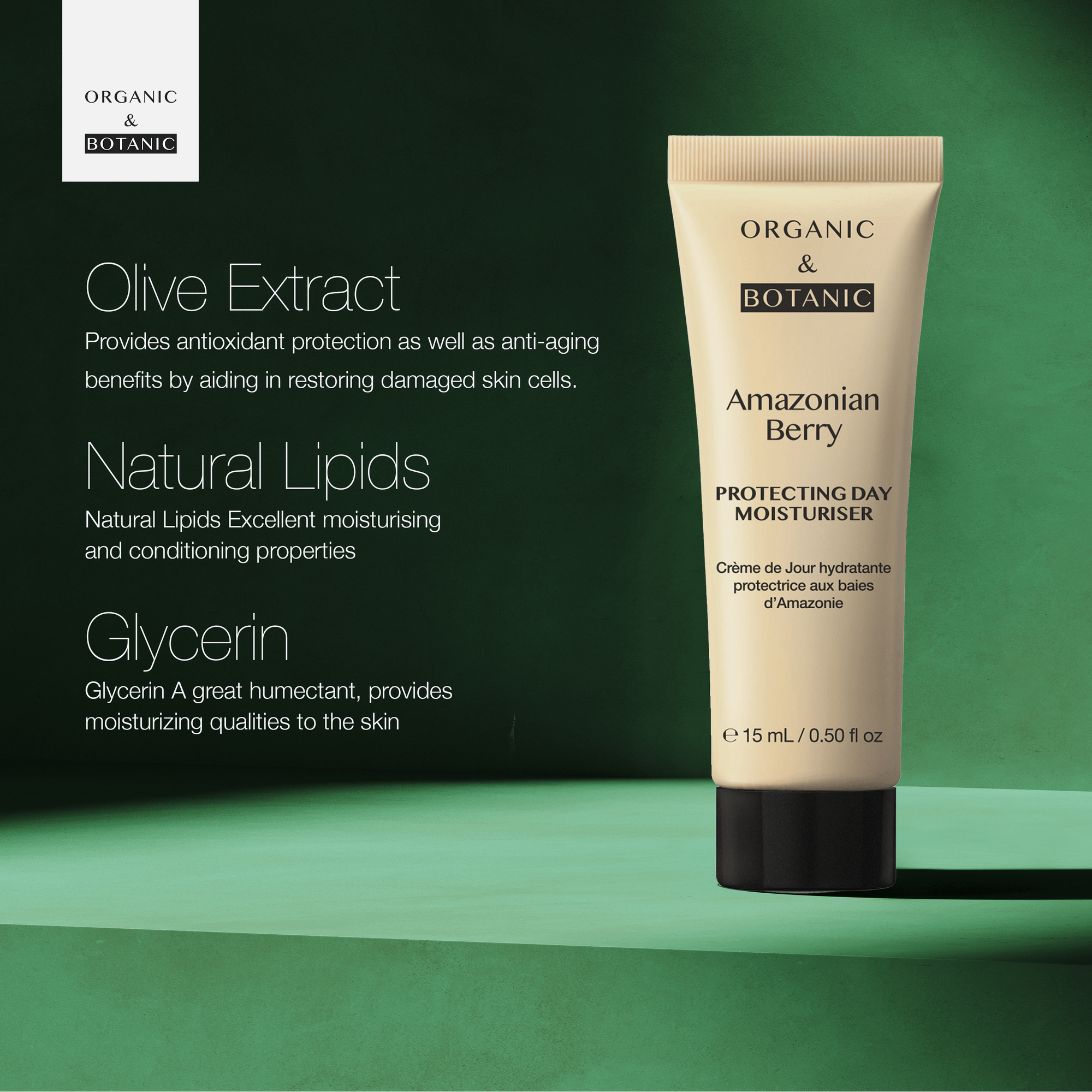 Amazonian Berry Day Moisturiser 15ml x 2 Duo Pack