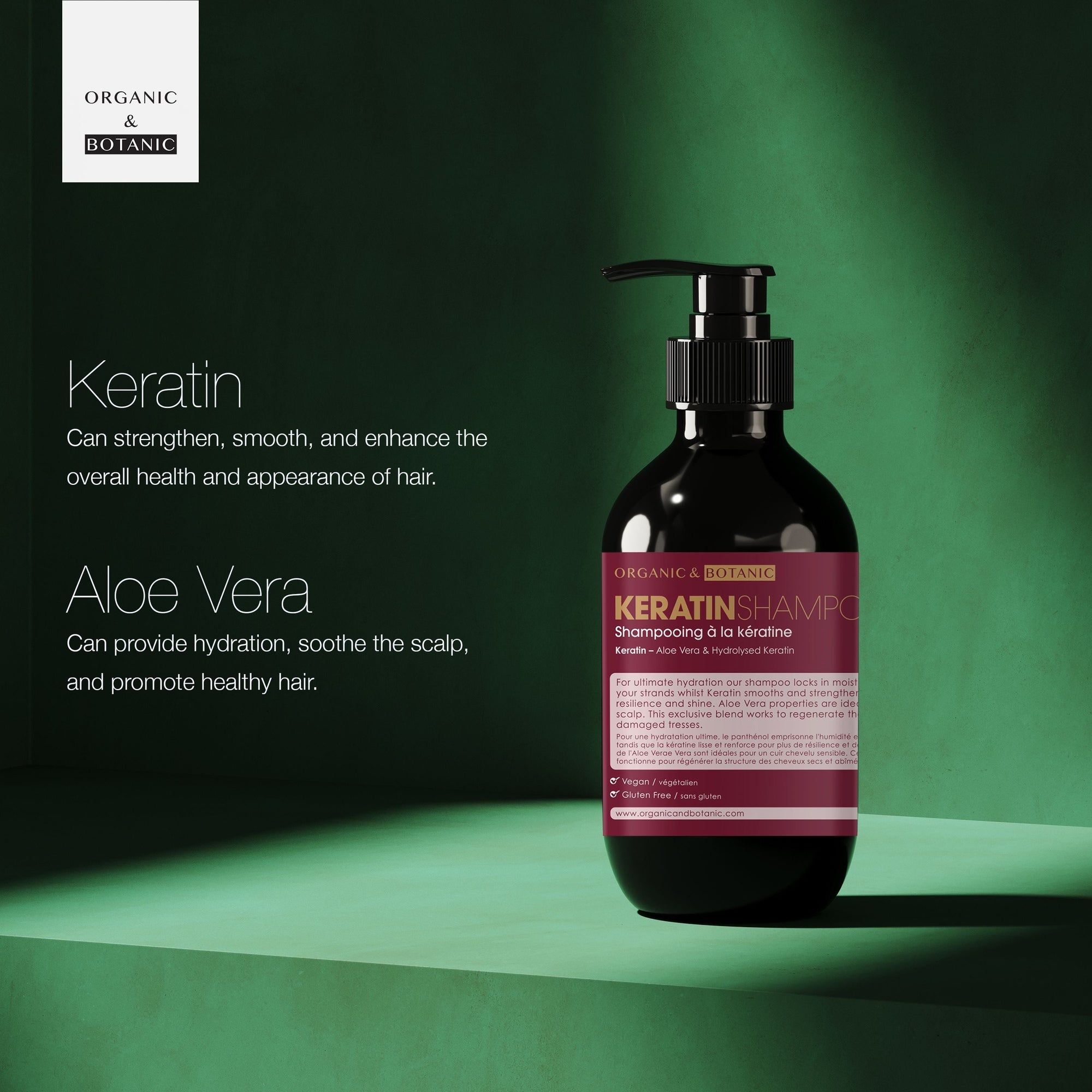 Keratin Shampoo 500ml x 2 Duo Pack
