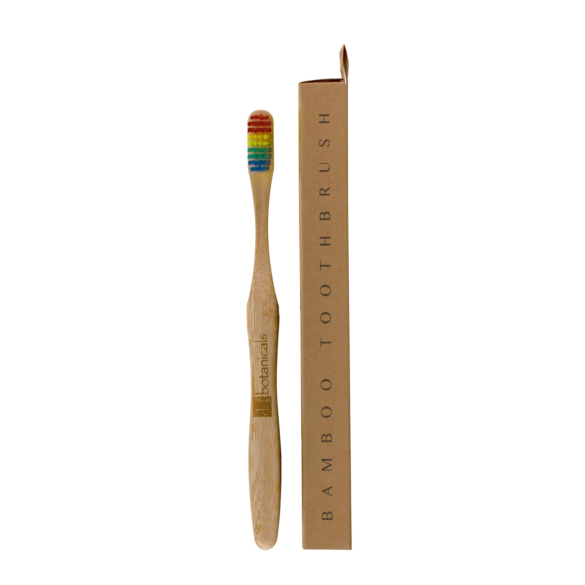 Bamboo Toothbrush Rainbow Twin Value Savings Pack