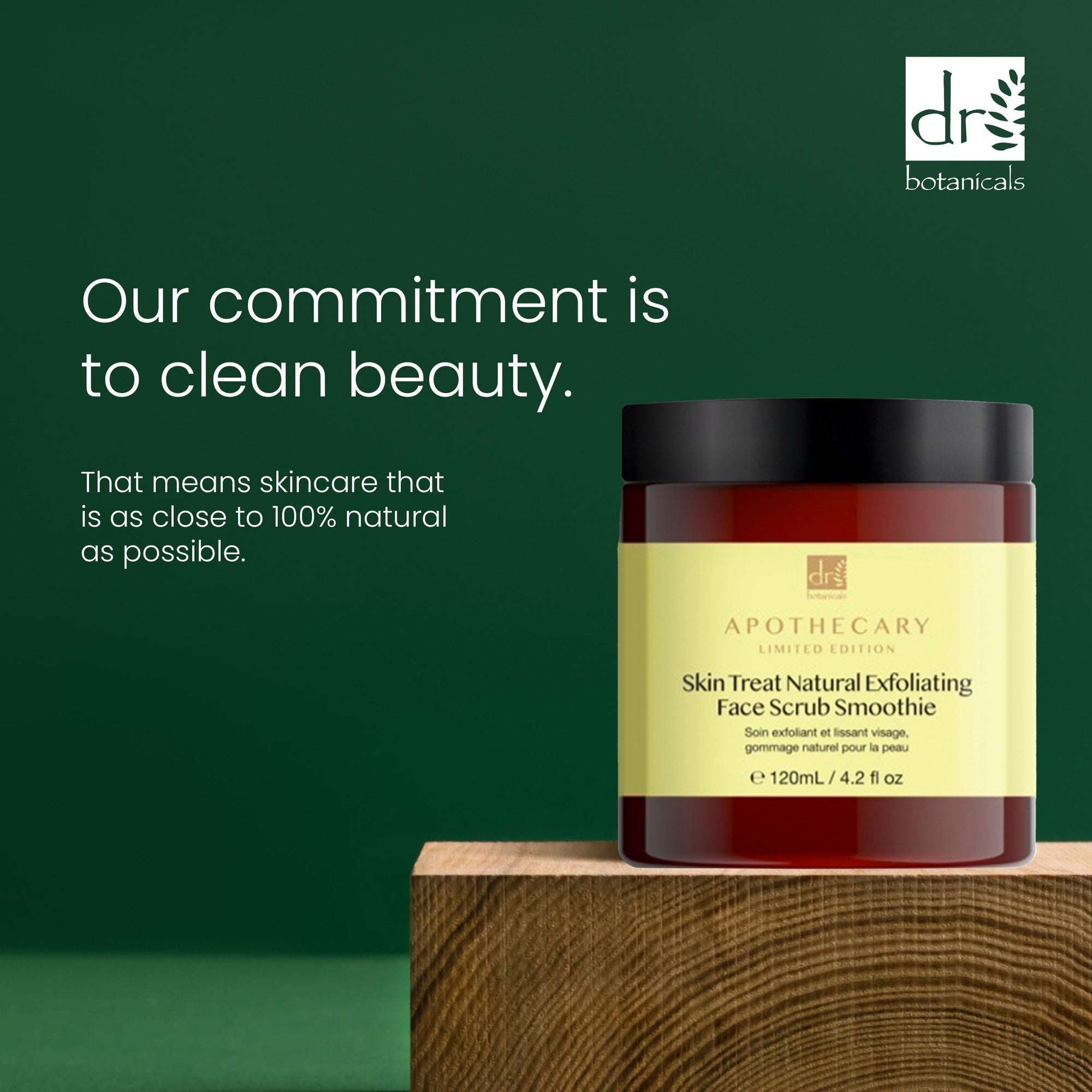 Skin Treat Natural Exfoliating Face Scrub Smoothie 120ml Twin Value Savings Pack