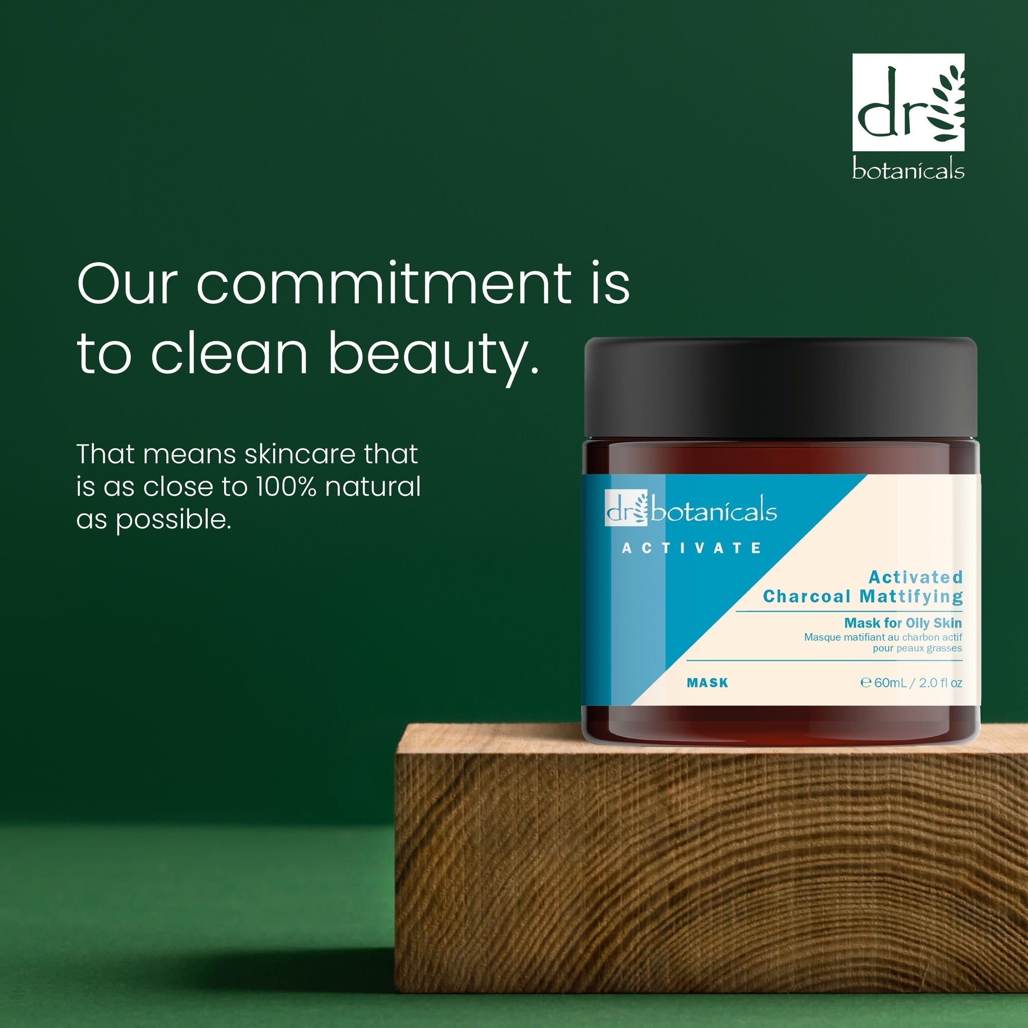 Activate Charcoal Mattifying Mask for Oily Skin 60ml Twin Value Savings Pack