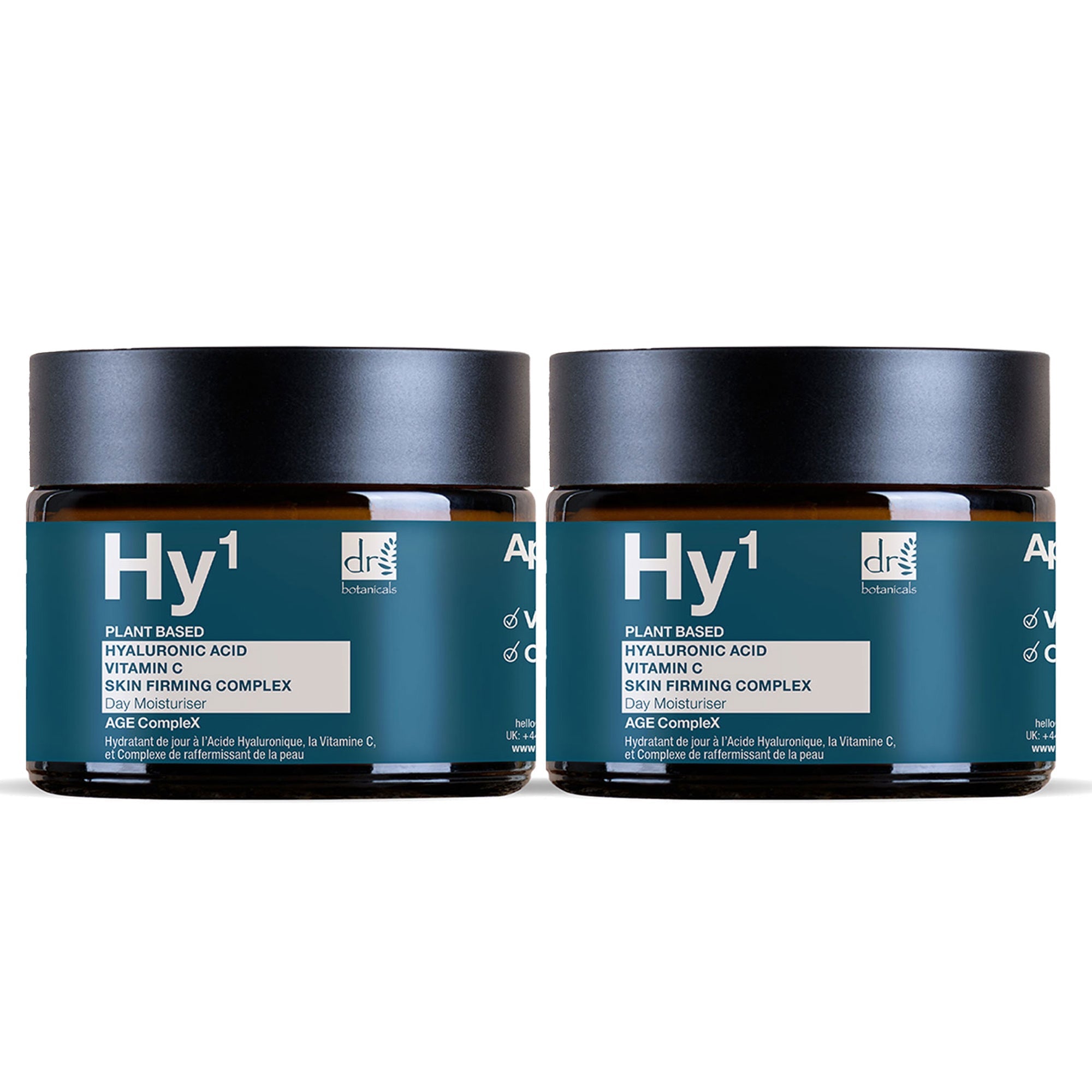 Advanced Hyaluronic Acid 1% & Vitamin C 1% & Skin Firming Complex 1% Day Moisturiser 60ml x 2 Duo Pack