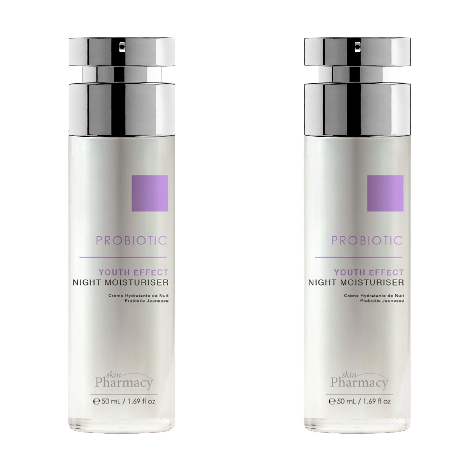 Probiotic Youth Effect Night Moisturiser 50ml x 2 Duo Pack