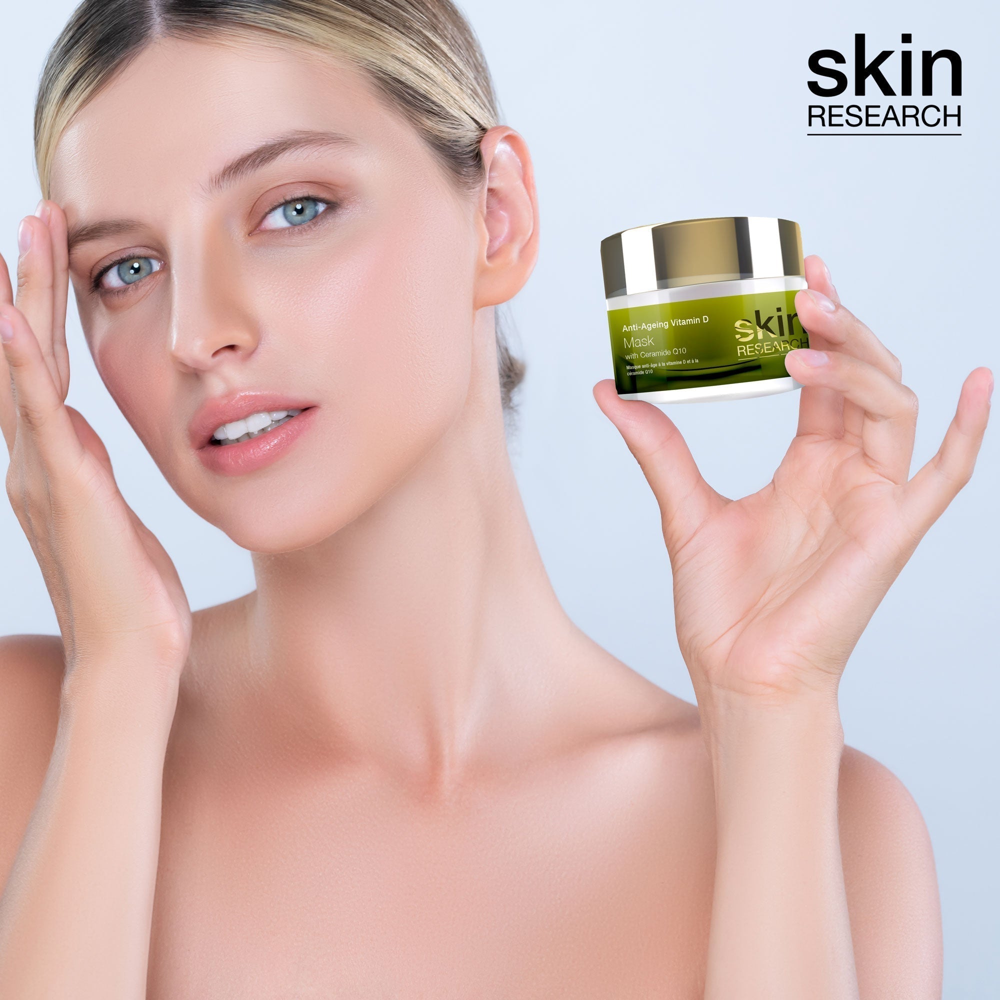 Masque anti-âge à la vitamine D et aux céramides Q10 50 ml - Pack économique de 2