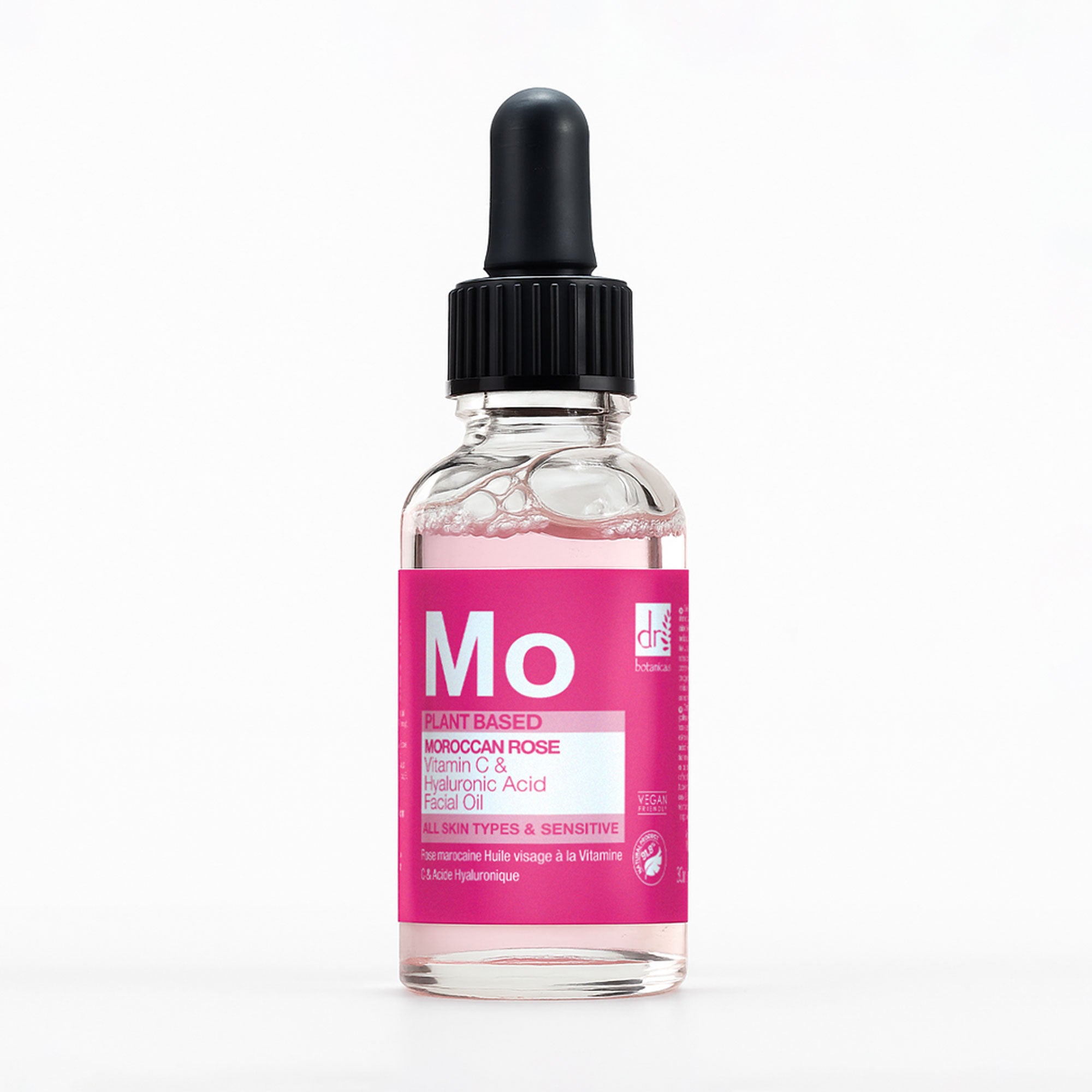 Moroccan Rose Facial Oil with Hyaluronic Acid & Vitamin C 30ml