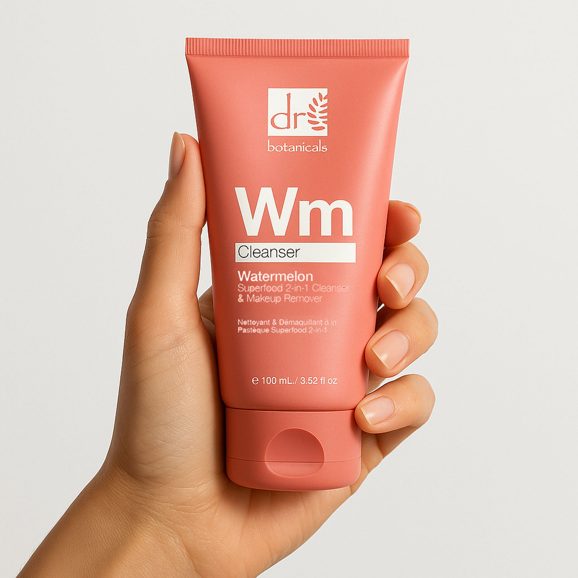 Watermelon Superfood 2-in-1 Cleanser & Makeup Remover 100ml with Glycolic Acid, Salicylic Acid and Lactic Acid