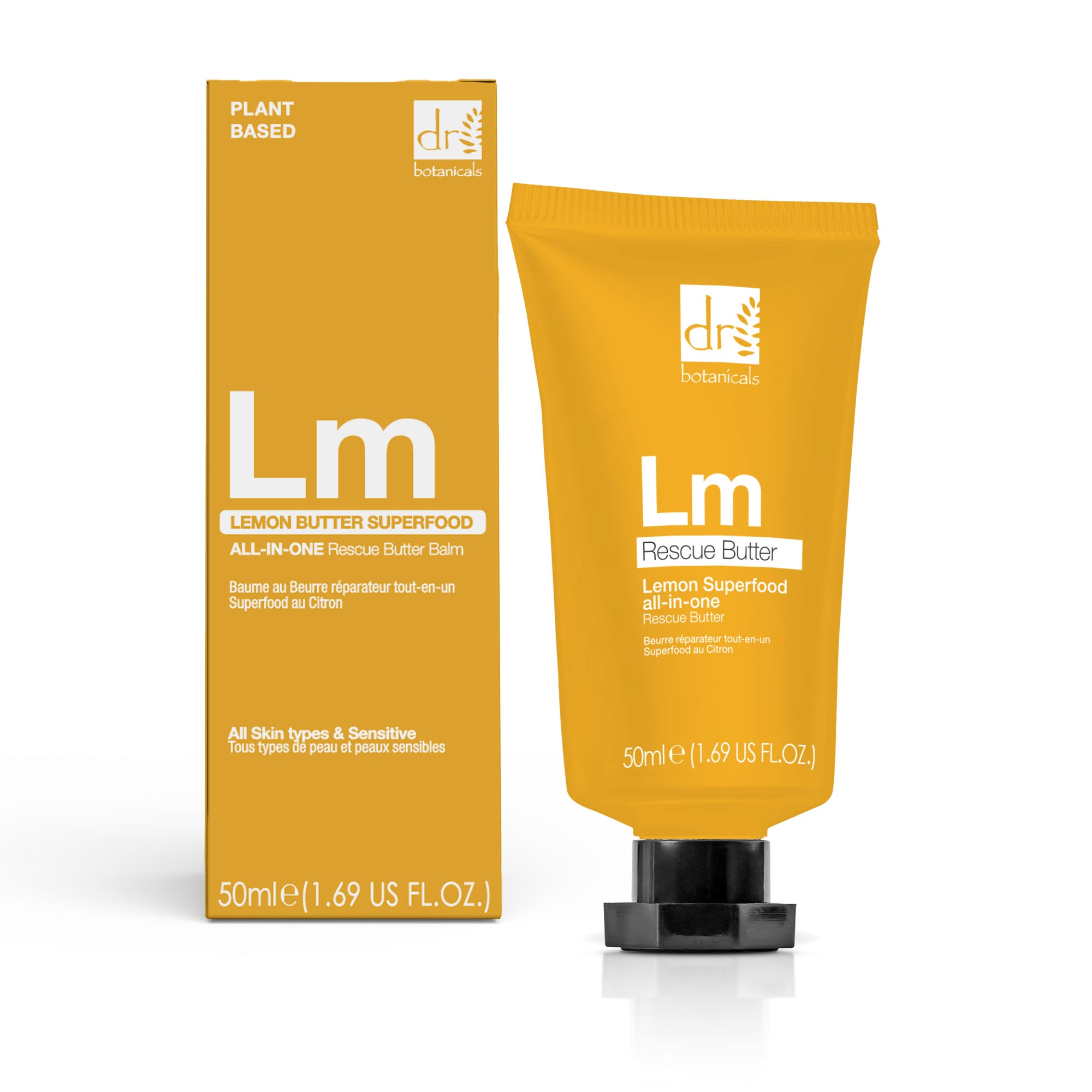 Dr Botanicals Lemon Superfood All-In-One Advanced Rescue Butter 50ml