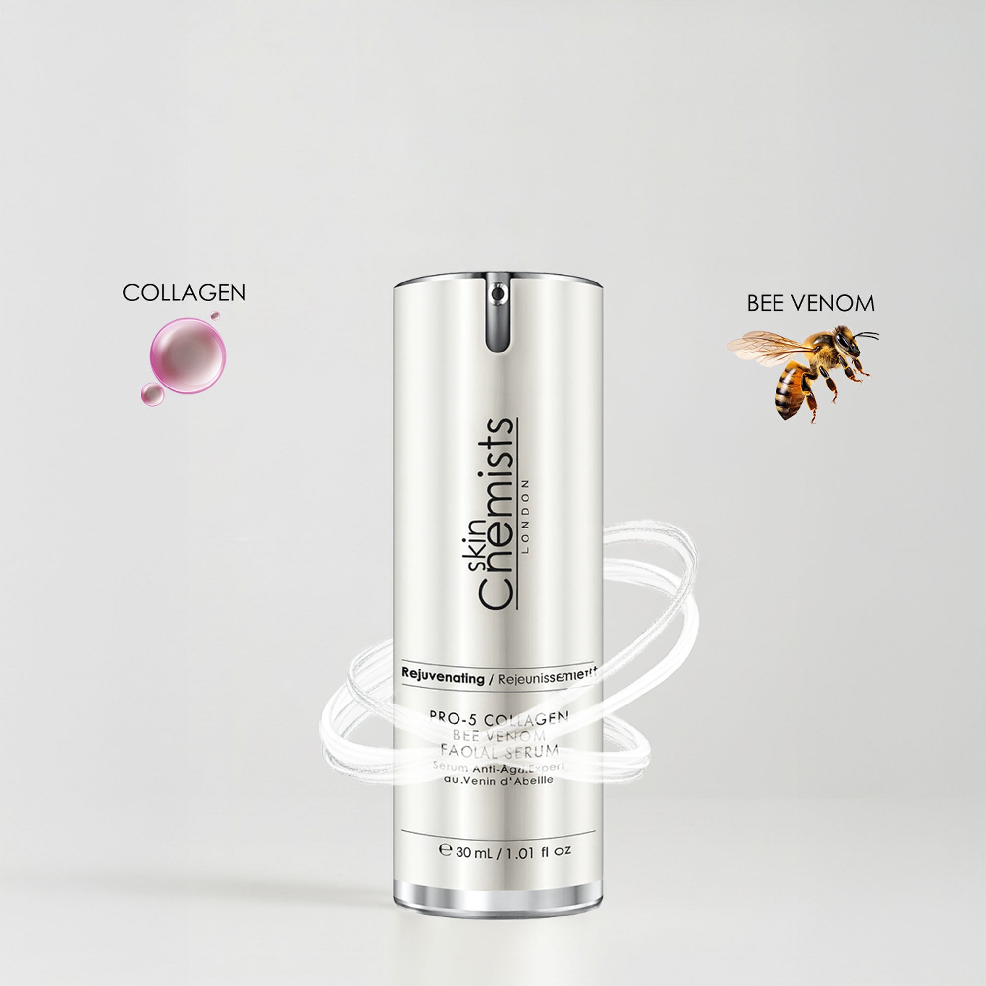 Anti-Ageing Pro-5 Collagen Bee Venom Facial Serum 30ml