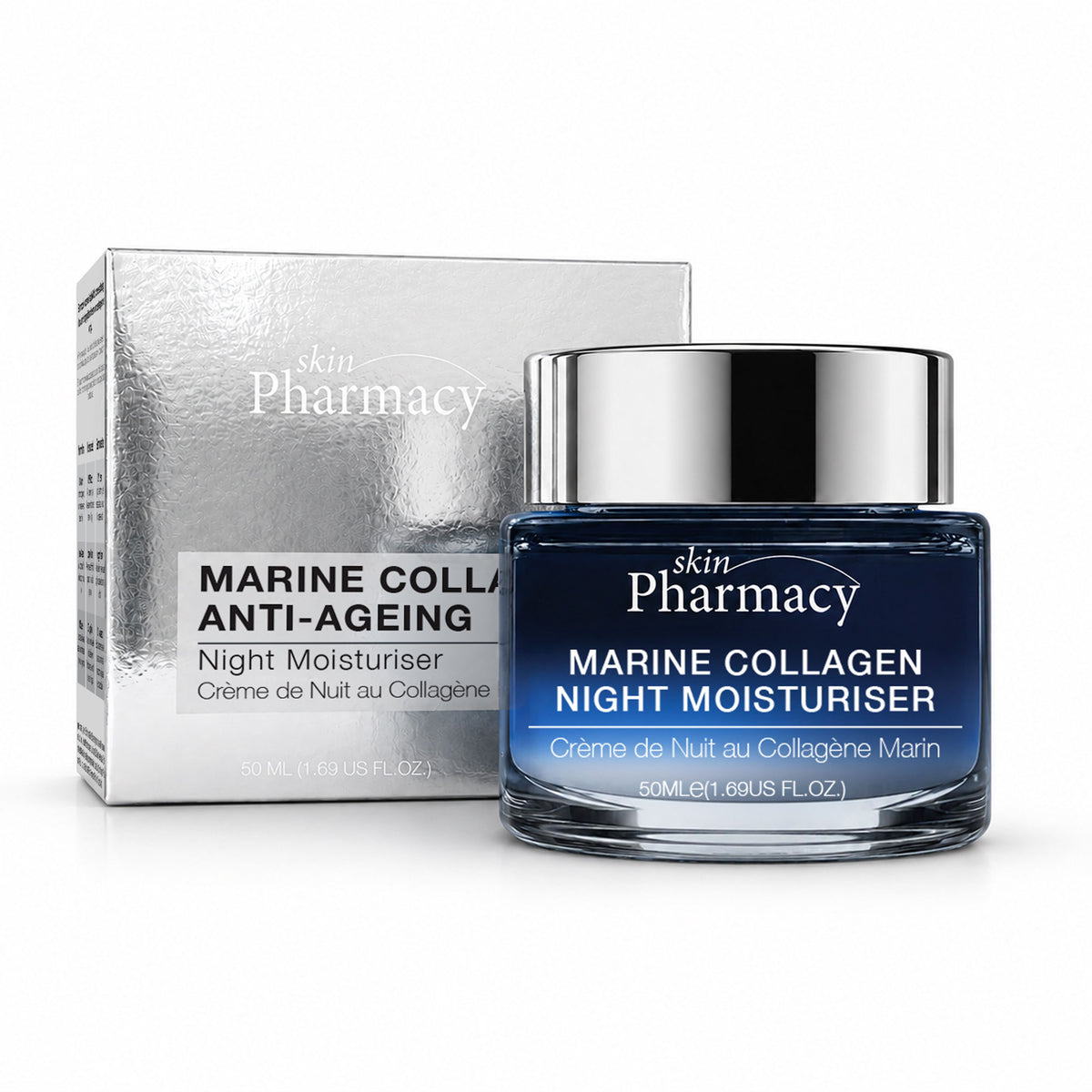 Crema hidratante de noche con colágeno marino 50ml
