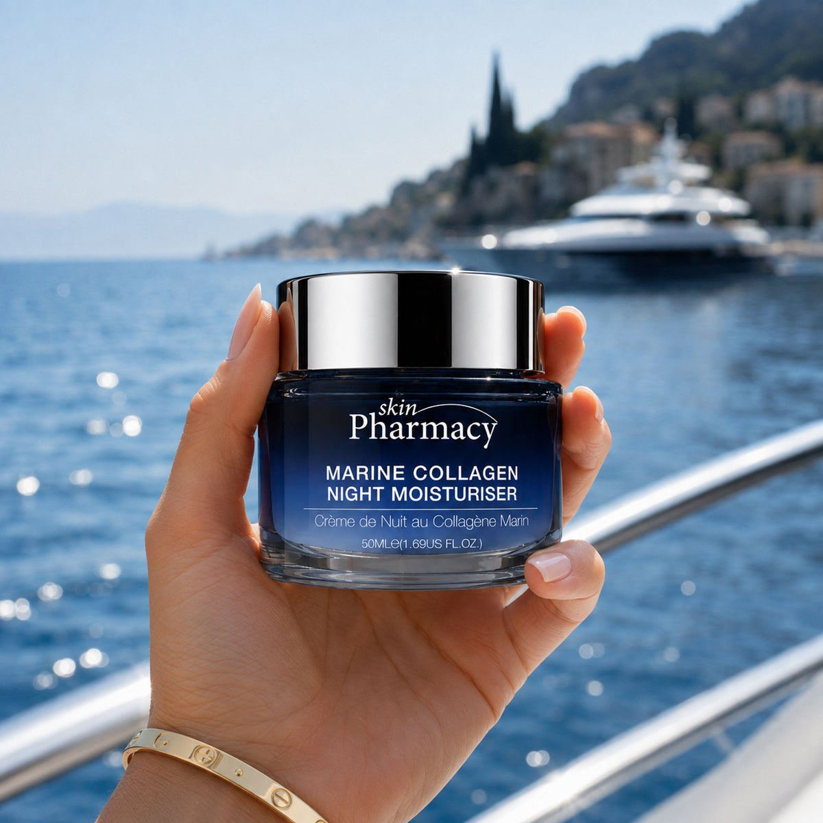 Crema hidratante de noche con colágeno marino 50ml