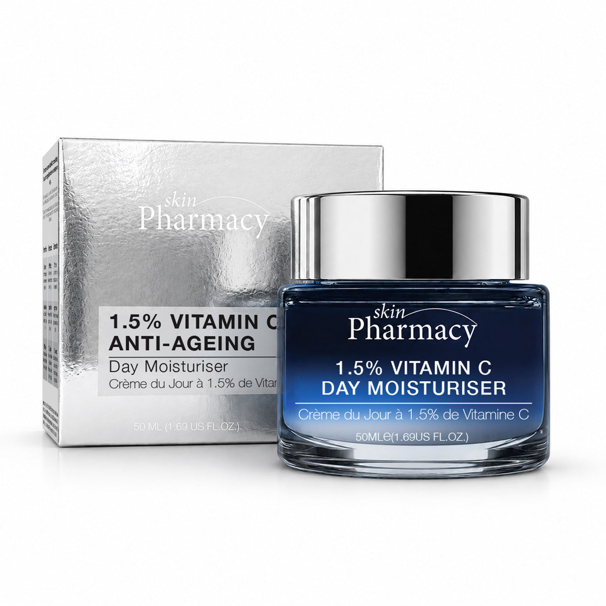 Tages-Feuchtigkeitscreme mit 1,5% Vitamin C 50ml