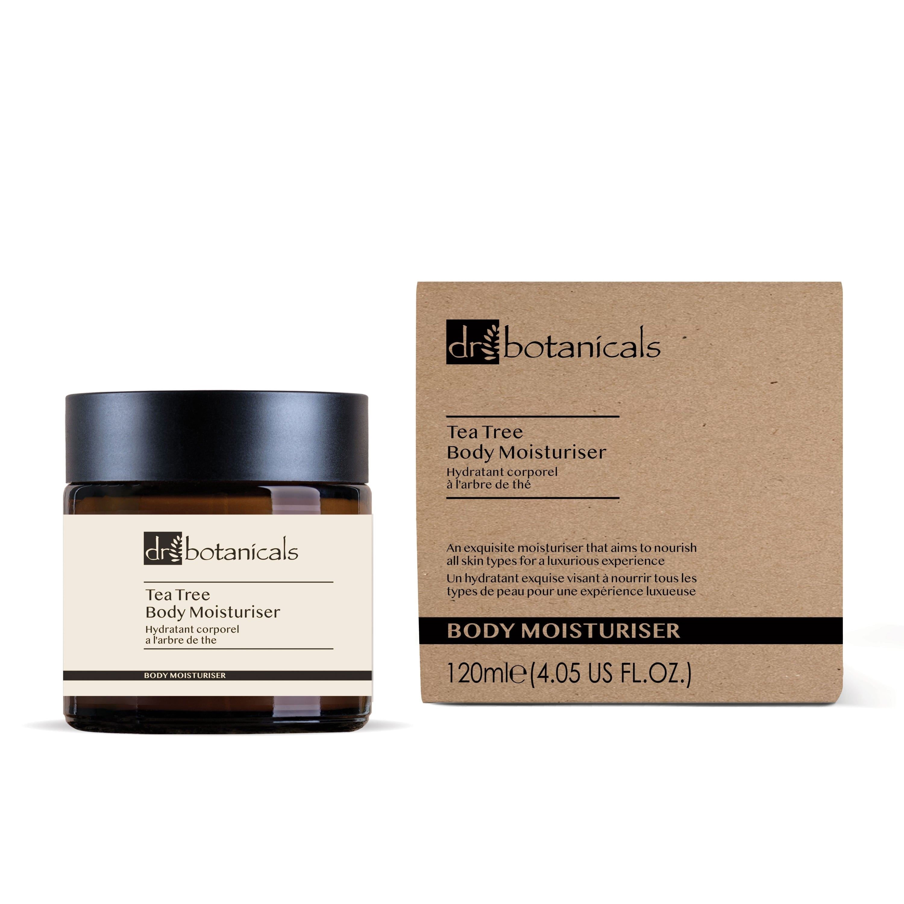 Teebaum-Gesichtspeeling, Lavendel & Vitamin C, Tages- & Nachtcreme, Teebaum-Körpercreme