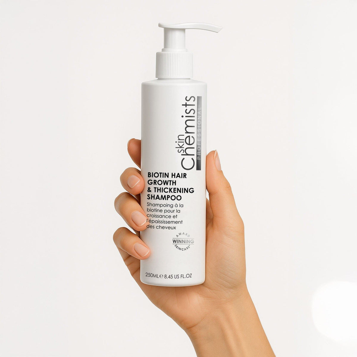 Shampoo alla biotina per la crescita e il volume dei capelli 250ml